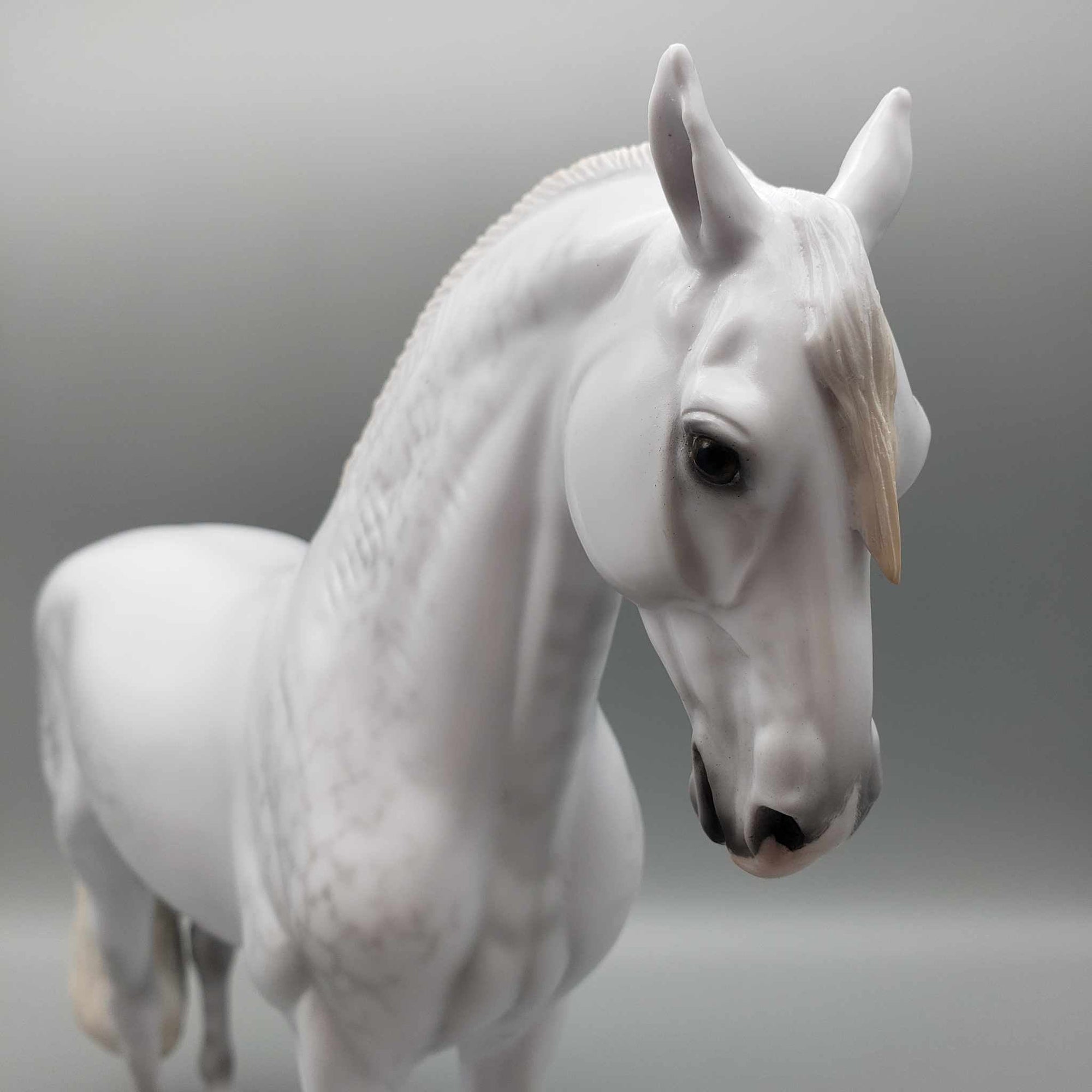 Claire de Luna Duo OOAK Dapple Grey Andalusian by Ellen Robbins Fall Into Autumn Random Drop Sale 9/23