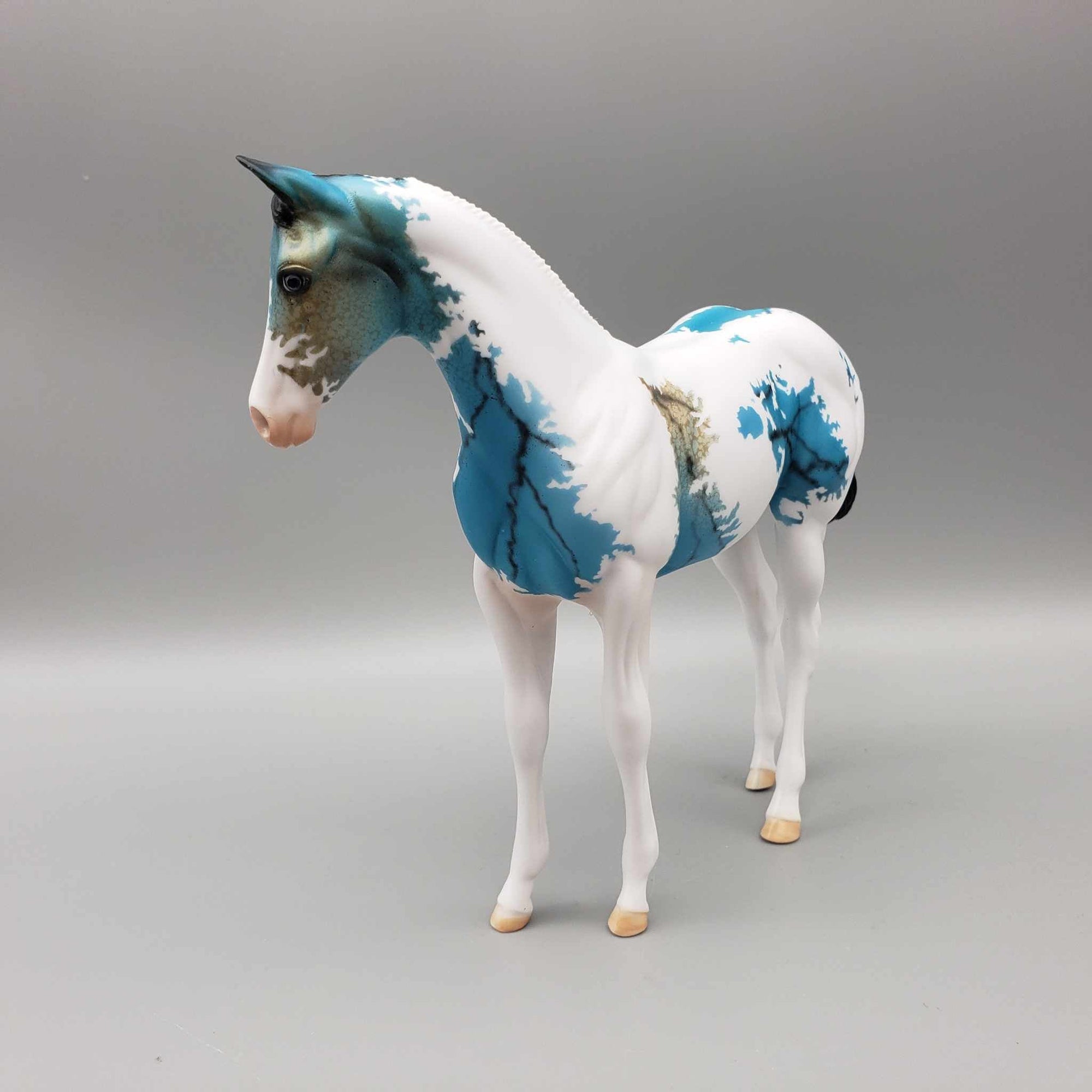 Esila OOAK Turquoise Weanling By Dawn Quick FACEBOOK AUCTION Fall Into Autumn Random Drop Sale 9/23