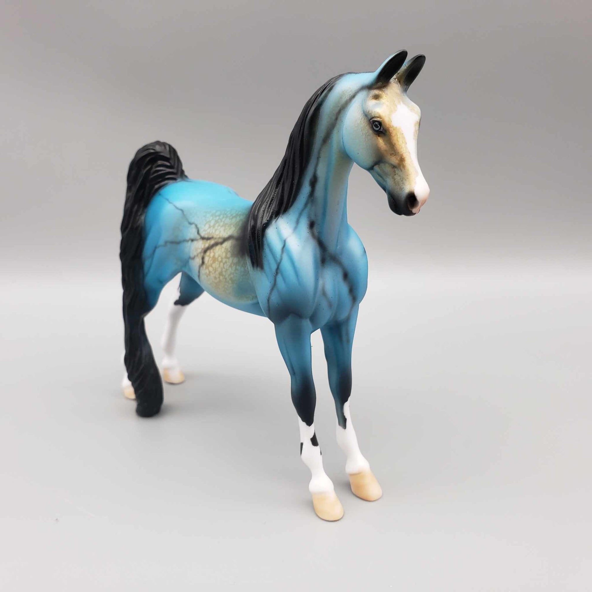 Cilistini OOAK Deco Turquoise Pebble Saddlebred By Dawn Quick Fall Into Autumn Random Drop Sale 9/23