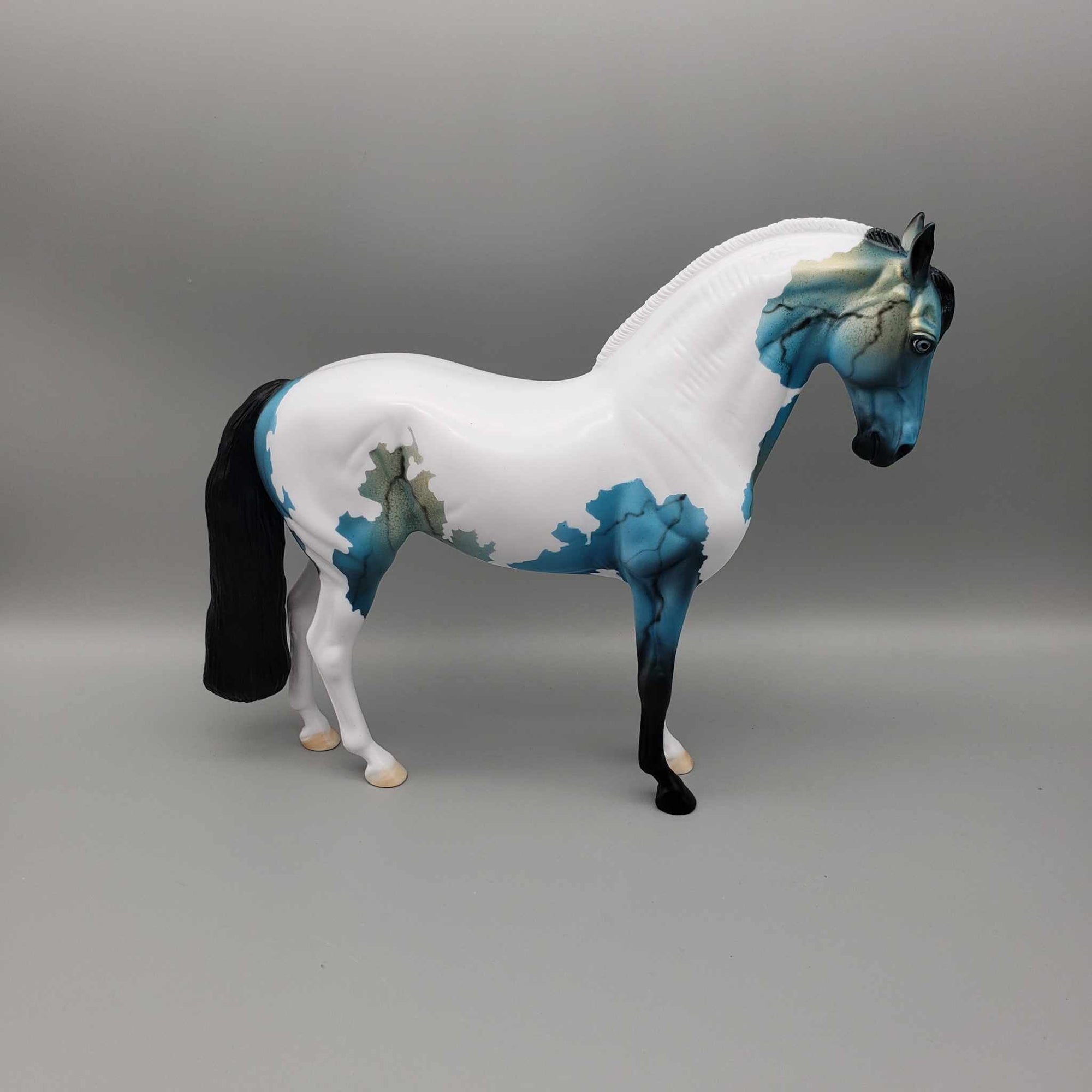 Andea OOAK Turquoise Deco Andalusian By Dawn Quick Facebook Auction Fall Into Autumn Random Drop Sale 9/23