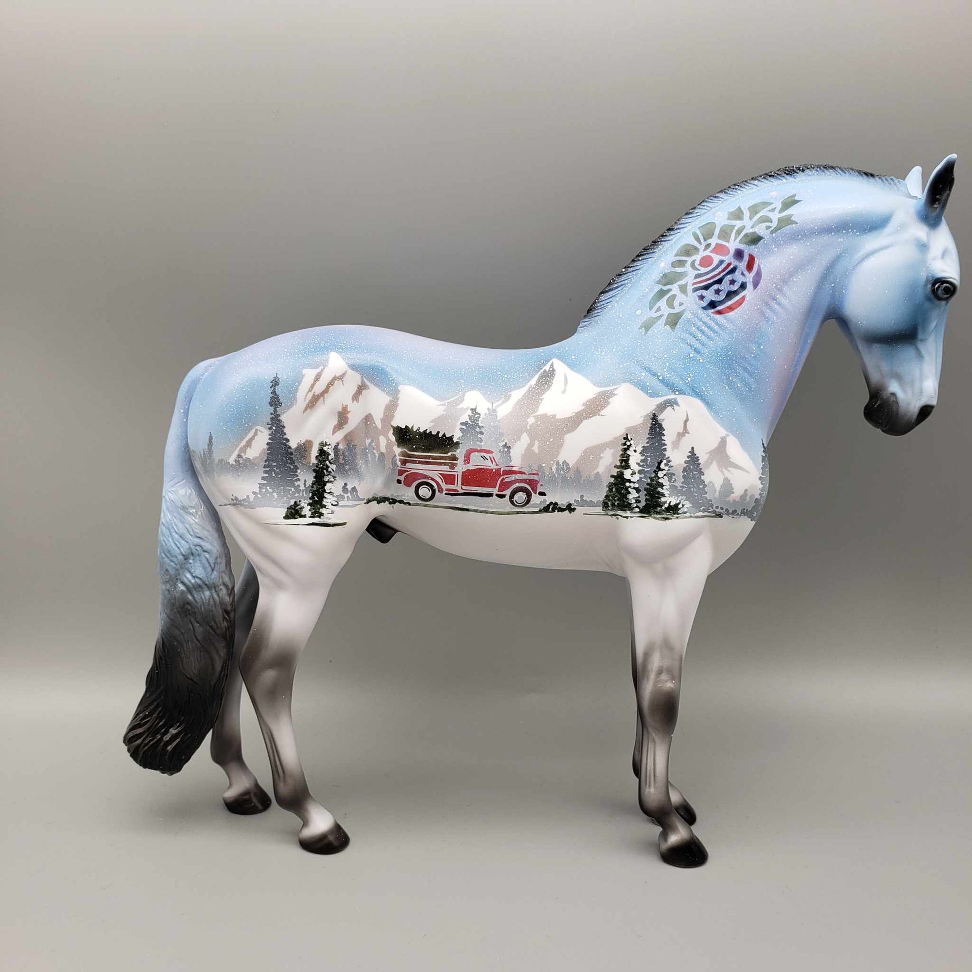 Christmas Tree Tradition OOAK Deco Andalusian By Dawn Quick Fall Facebook Auction 11/23