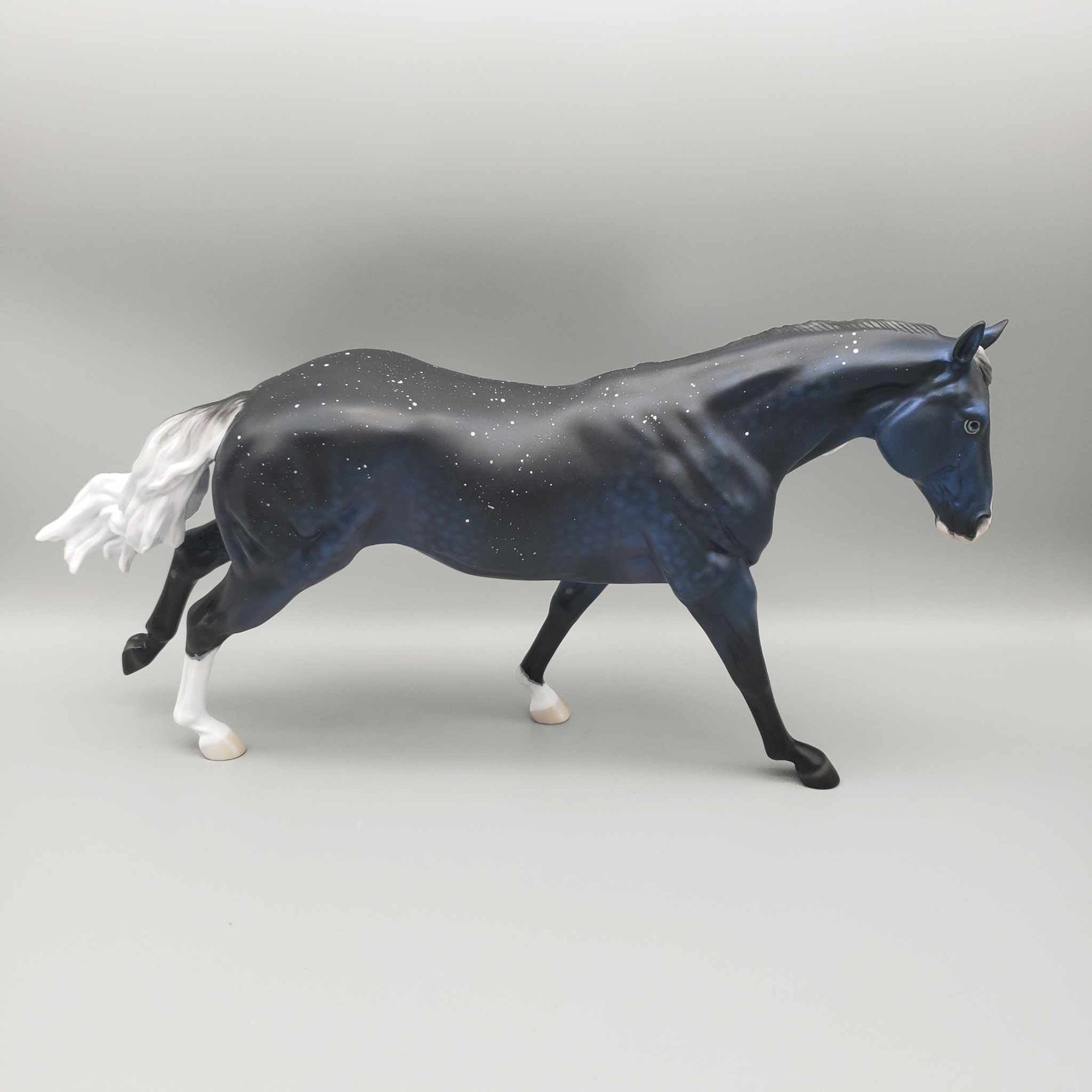 Galaxy of Wishes OOAK Deco Remington by Ellen Robbins Holiday Sale HS23