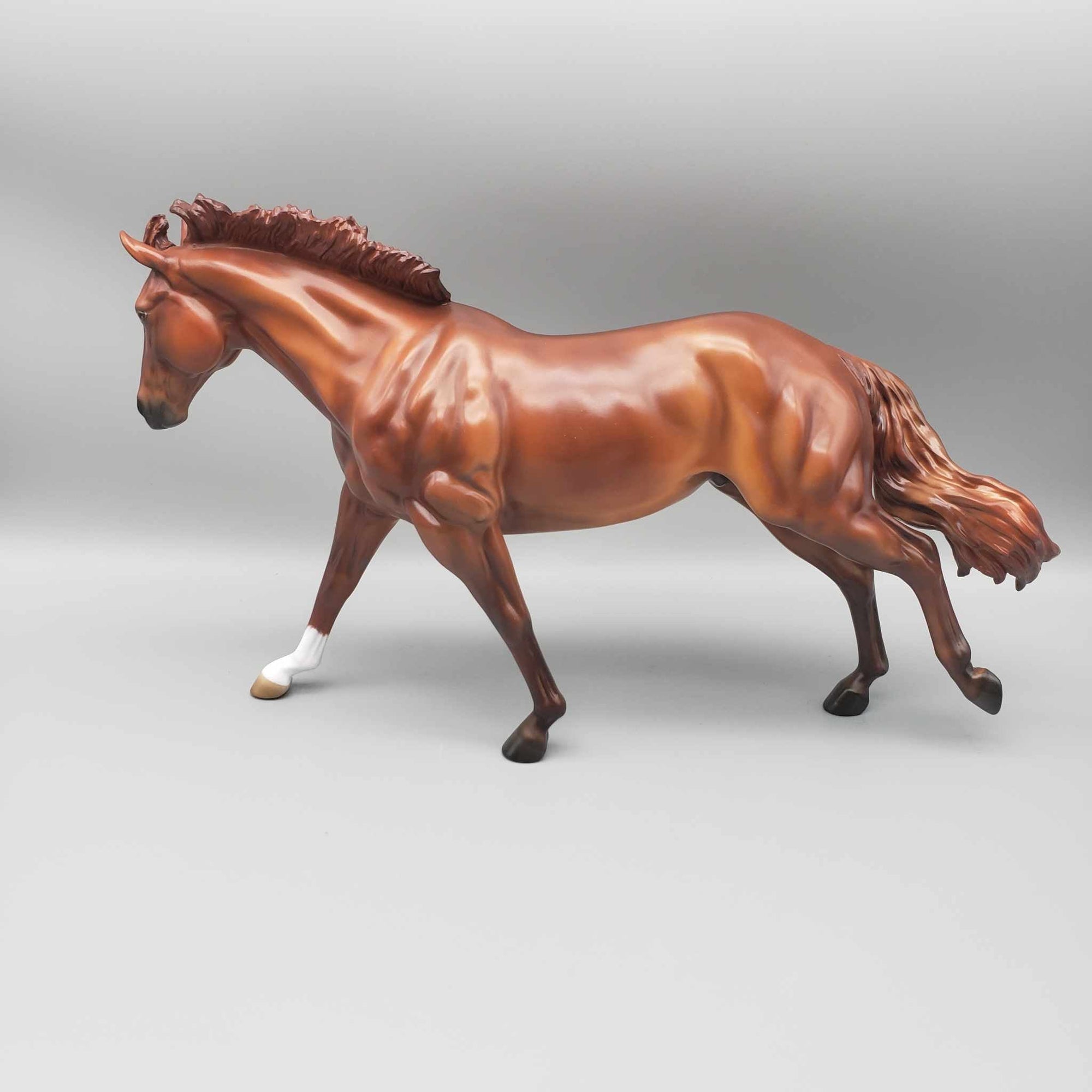 Carmel Cocoa Coffee OOAK Chestnut with Somatic Mutation By Angela Marleau Holiday Sale HS23