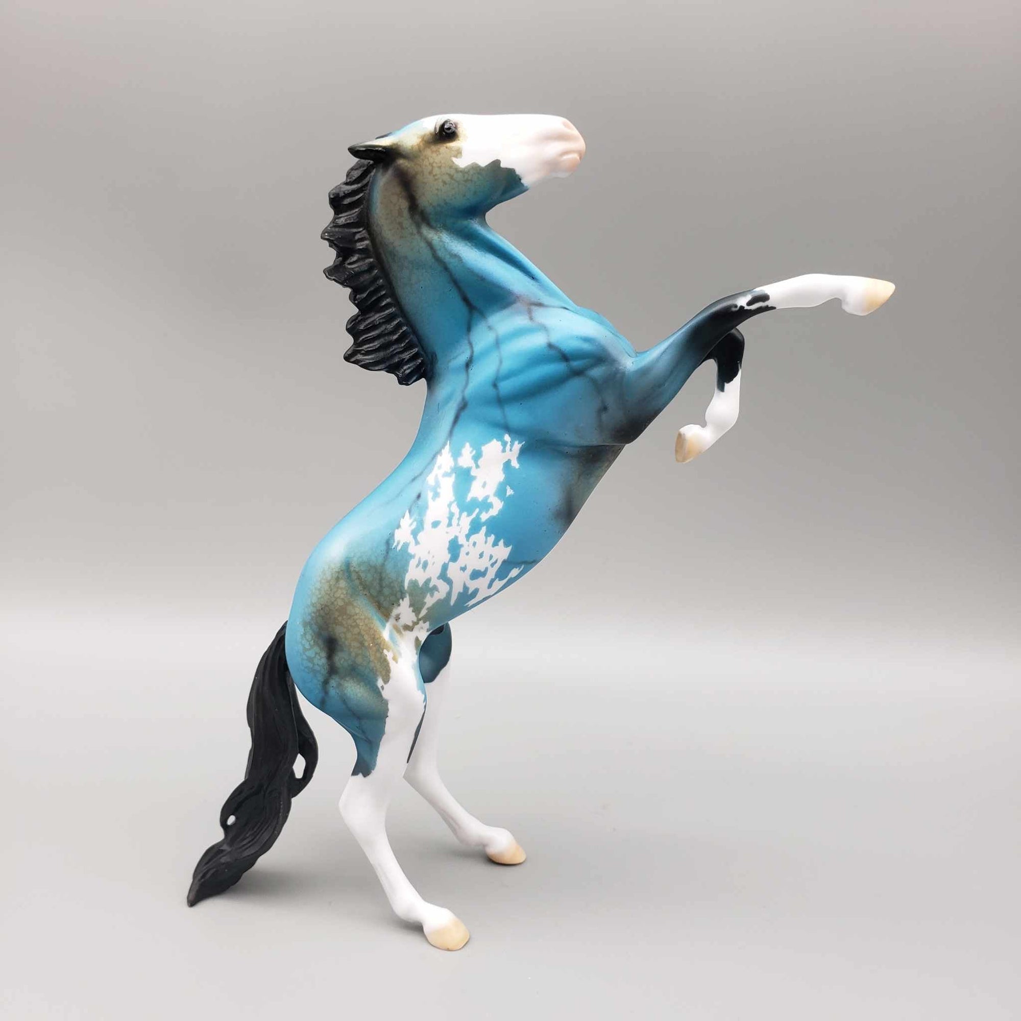 Barbro OOAK Turquoise Rearing Pebble By Dawn Quick Facebook Auction Fall Into Autumn Random Drop Sale 9/23