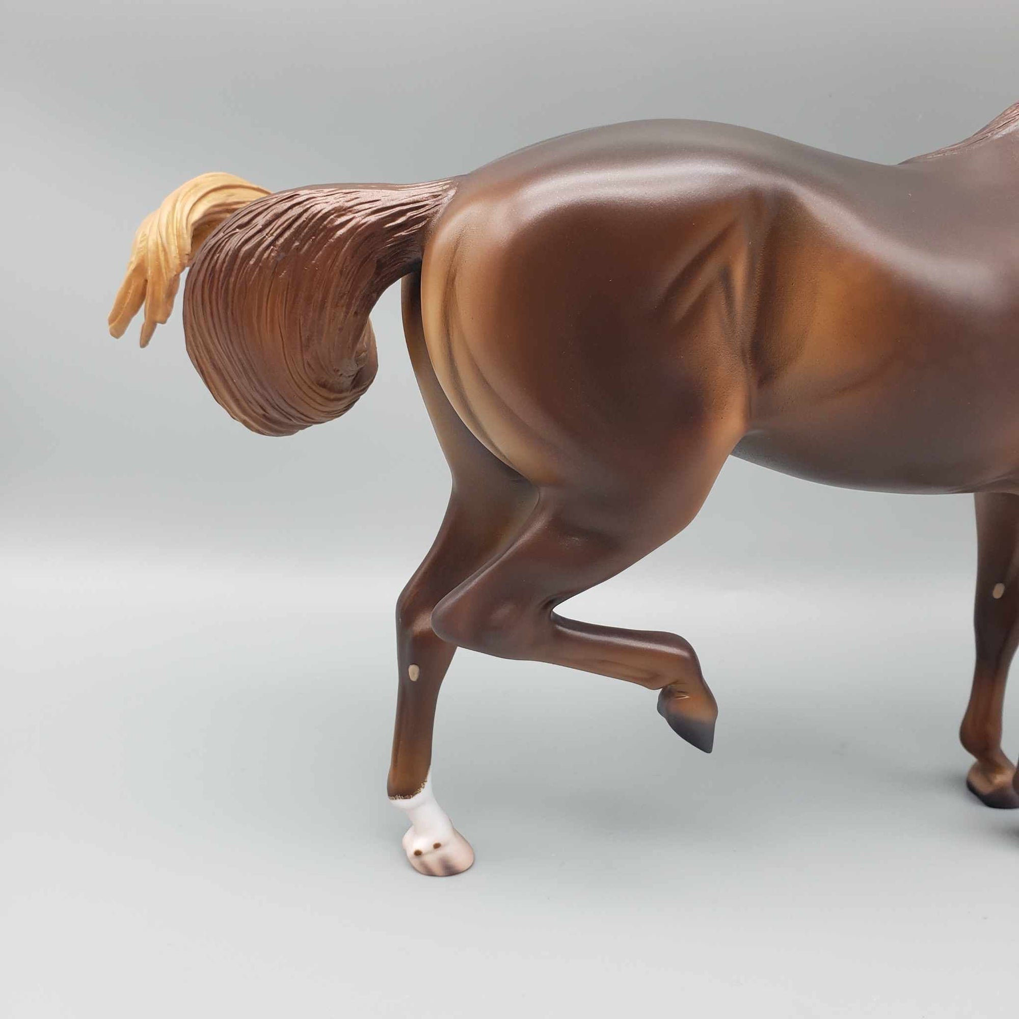 Hellcat OOAK Dark Dappled Chestnut Extreme Custom Andalusian By Caroline Boydston Best Offer 11/20/23