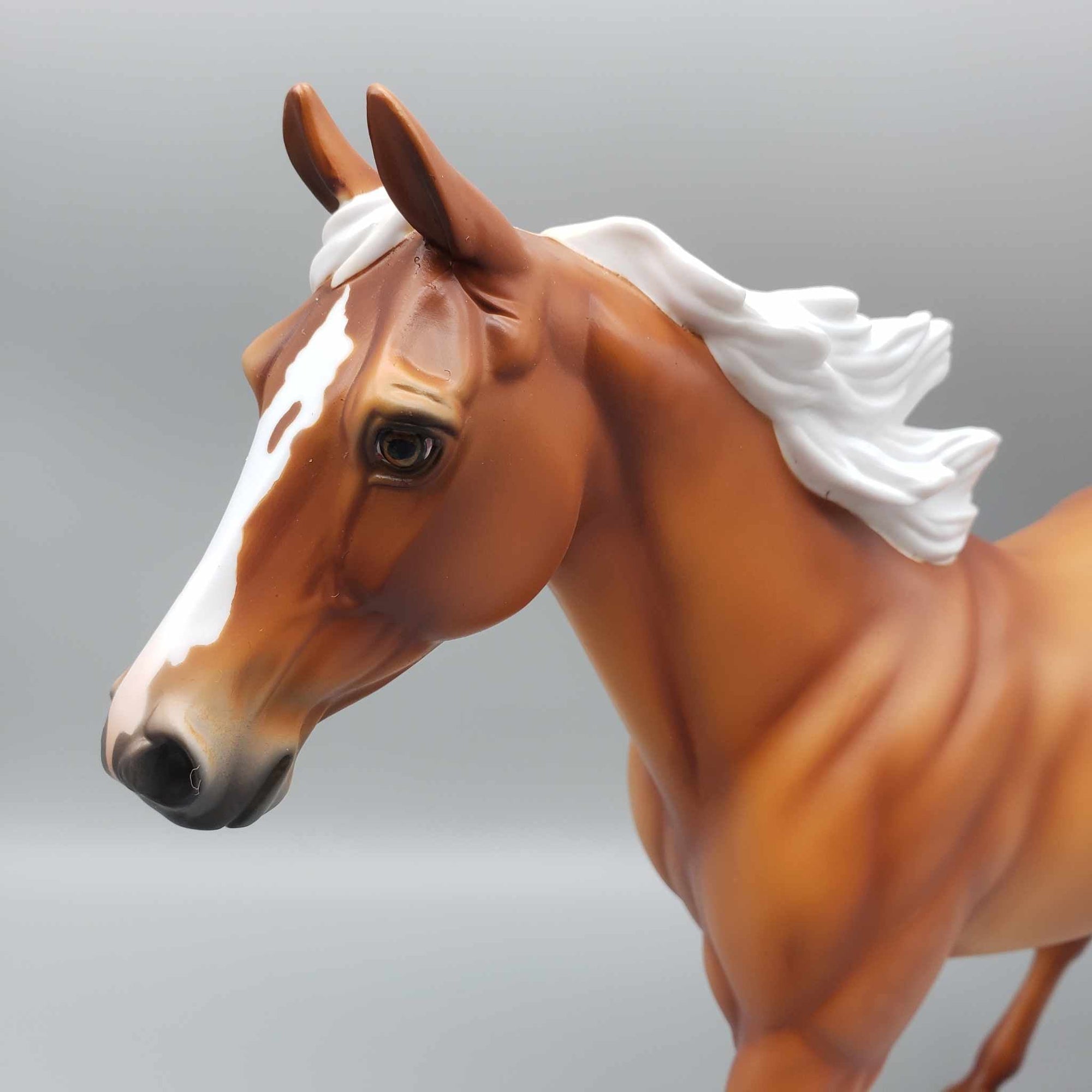 Fire Embers OOAK Flaxen Chestnut Palouse By Angela Marleau Holiday Sale HS23