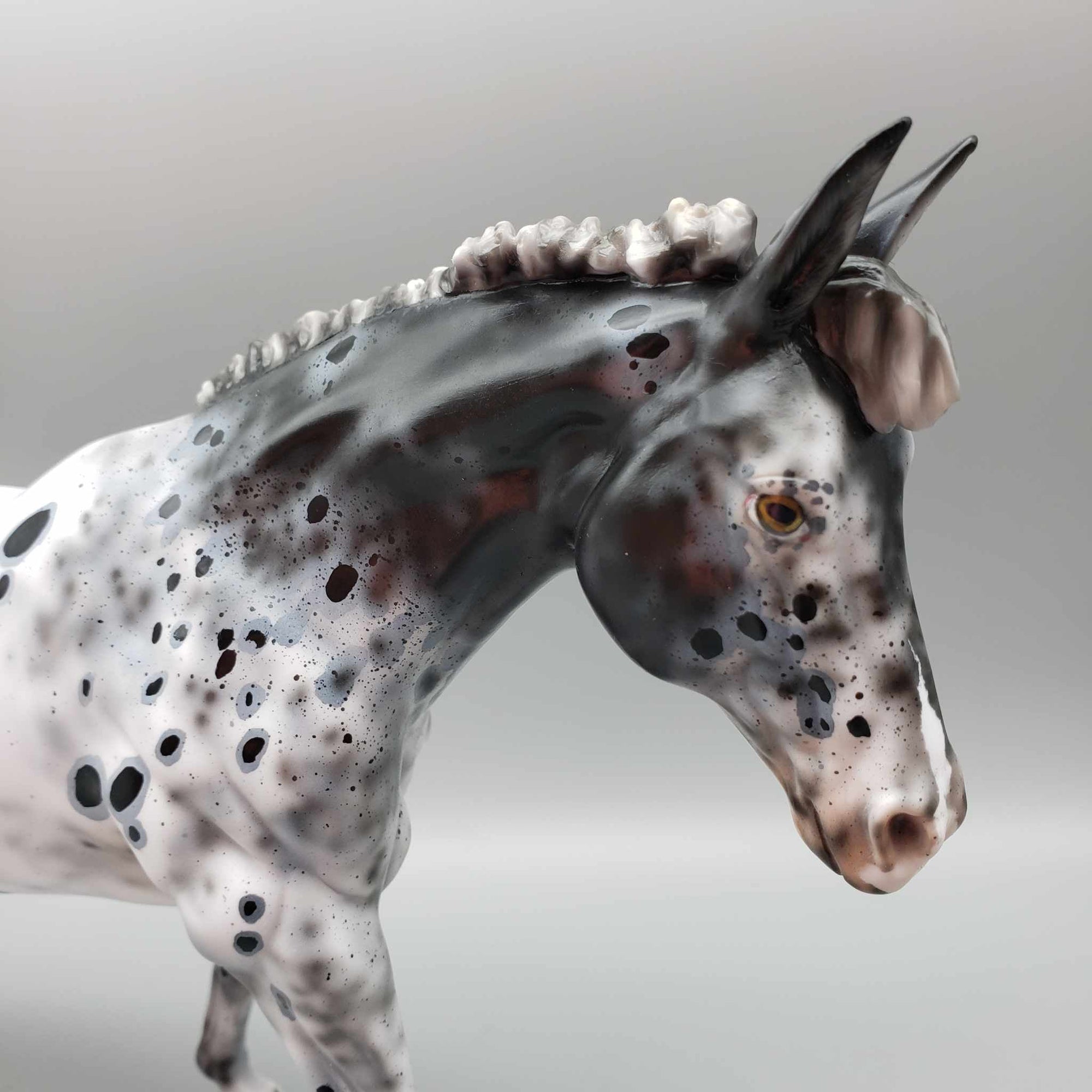 Stockings Fulla Coal OOAK Leopard Appaloosa By Ellen Robbins Holiday Best Offers 12/11/23