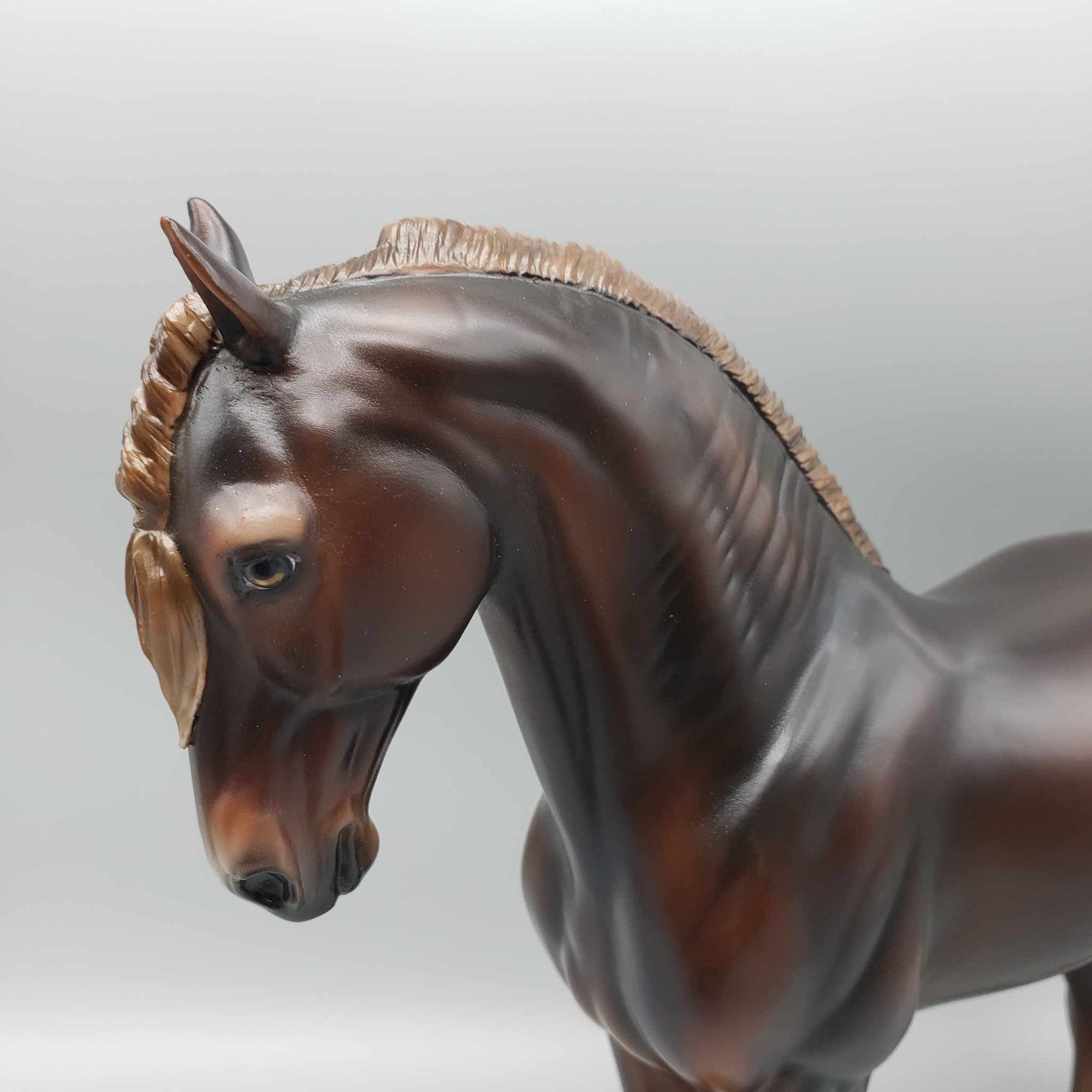 Flickering Firelight OOAK Chestnut Friesian Andalusian By Ashley Palmer Holiday Best Offers 12/11/23