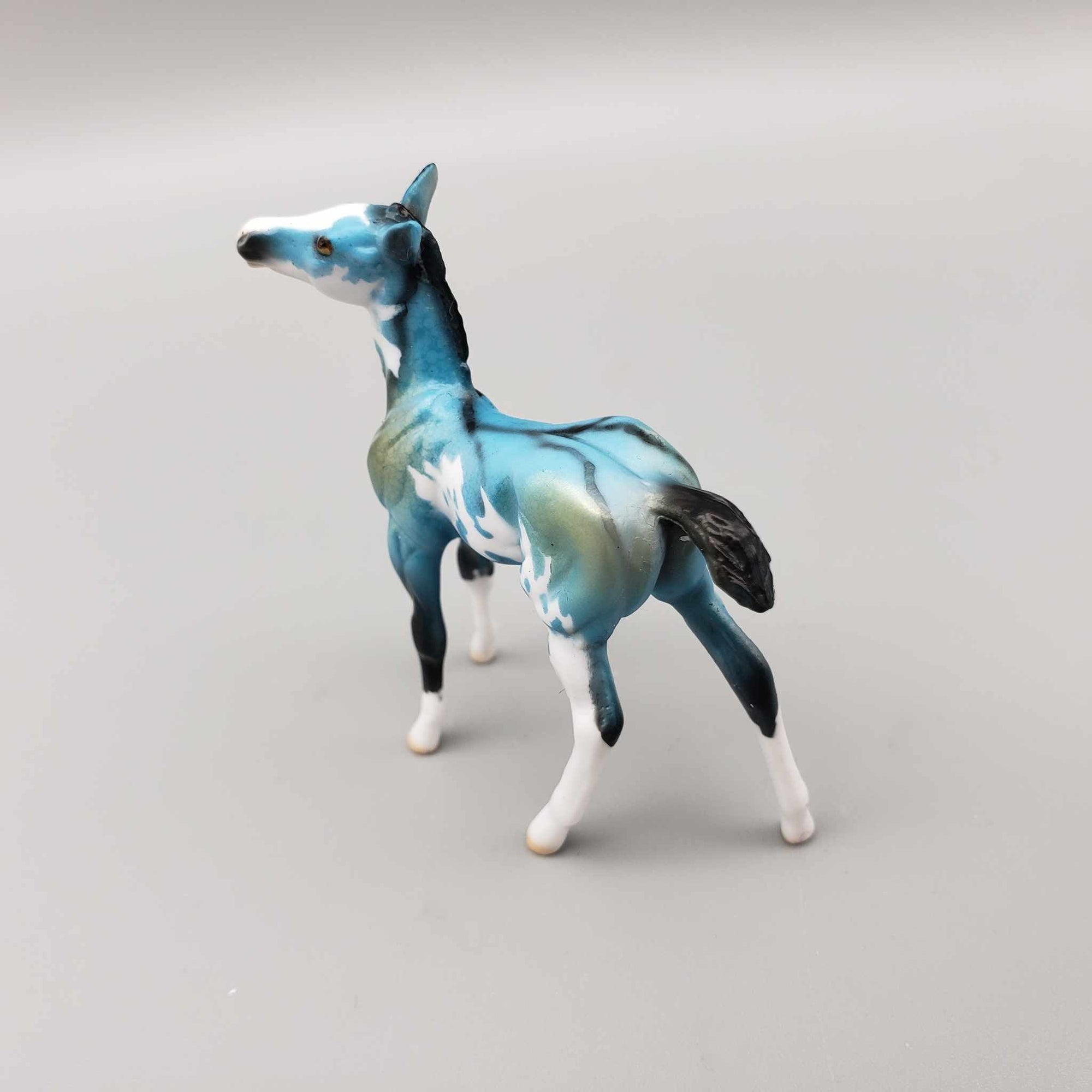 Badr OOAK Turquoise Deco Chip Foal By Dawn Quick Fall Into Autumn Random Drop Sale 9/23
