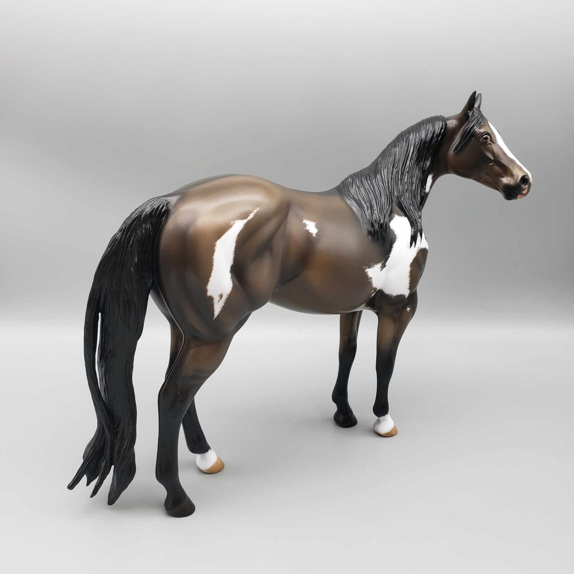 Floyd OOAK Grulla Overo ISH By Angela Marleau Best Offers 10/23/23