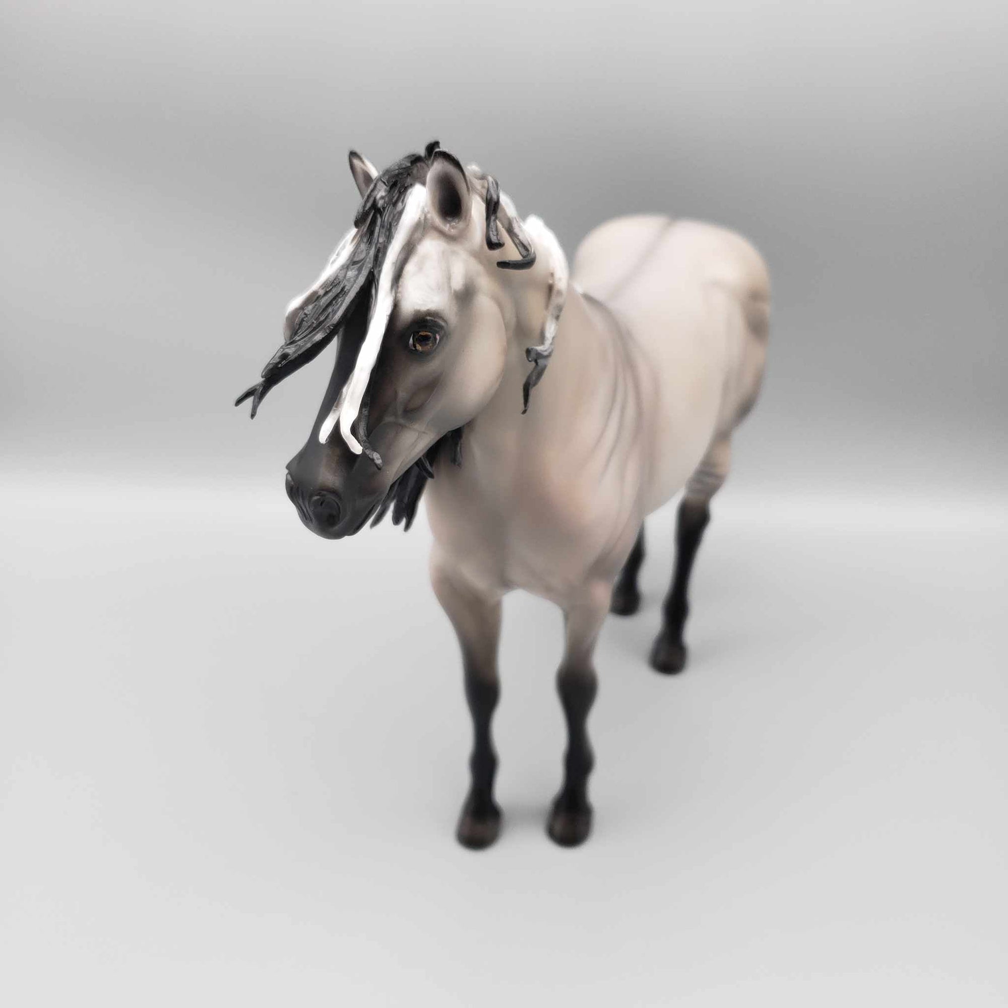 Lucky Stryke OOAK Grulla Ideal Stock Horse By Myla Pearce Best Offers 10/16/23