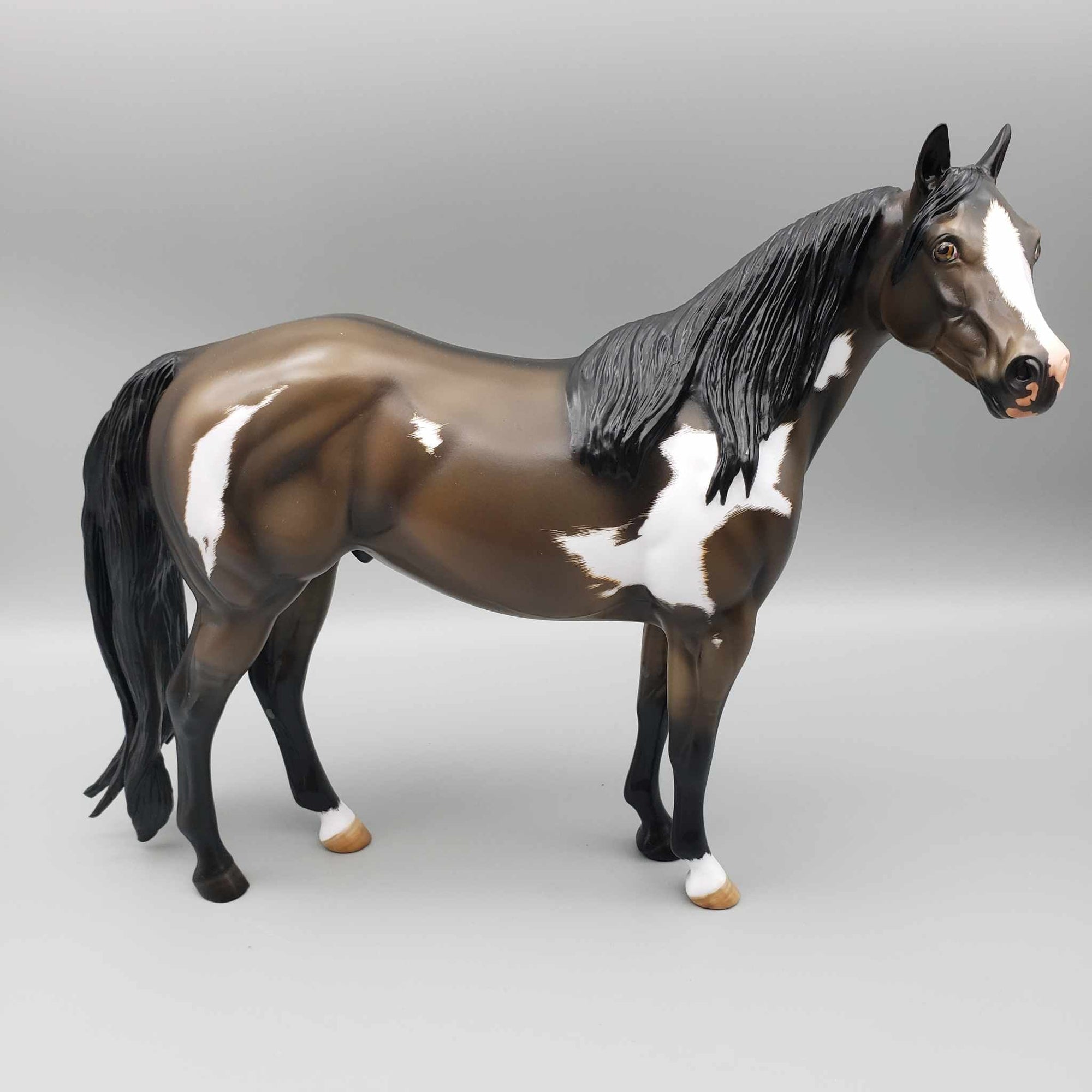 Floyd OOAK Grulla Overo ISH By Angela Marleau Best Offers 10/23/23