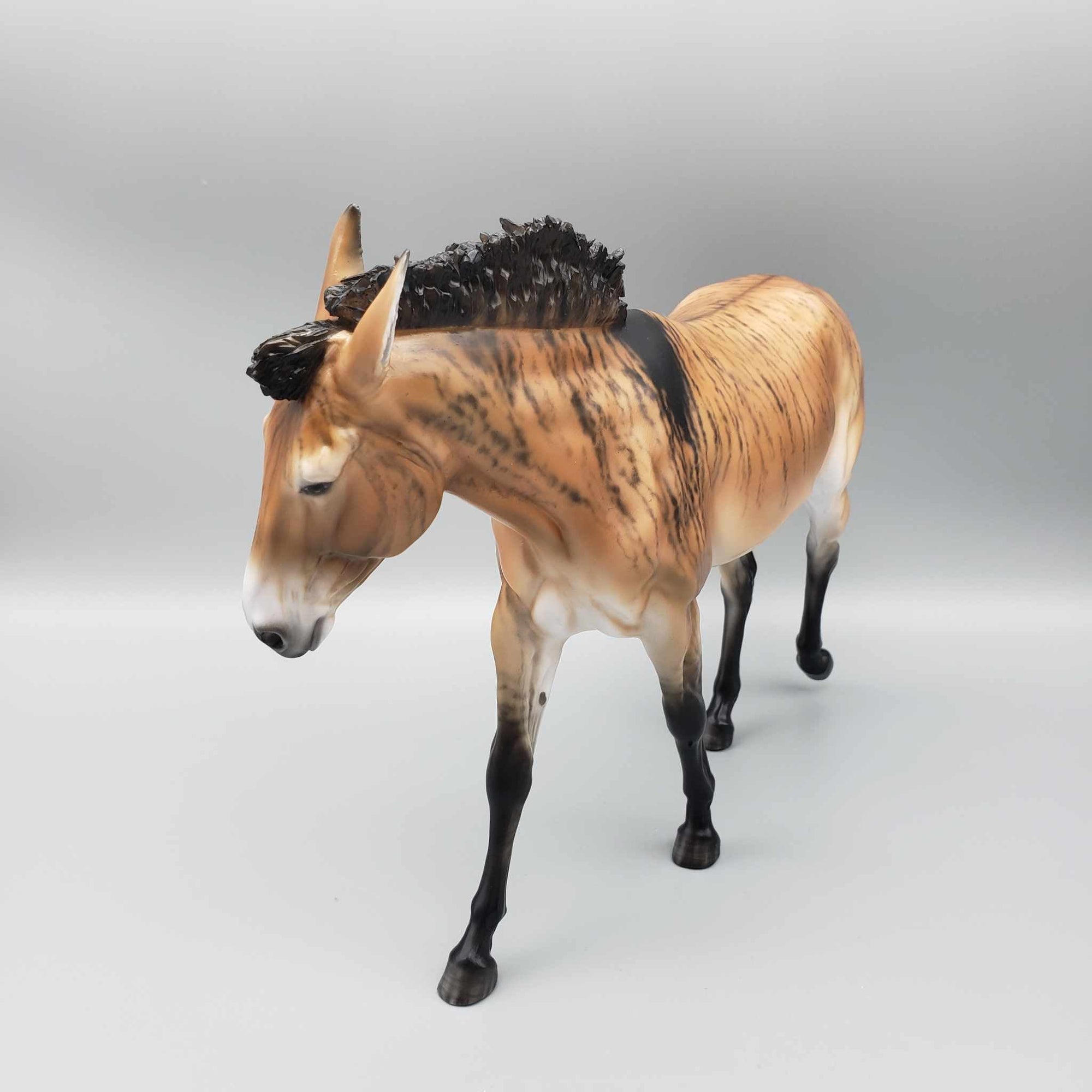 G.G.Grafitti OOAK Bay Dun Brindle Moly Mule By Myla Pearce Best Offers 10/16/23