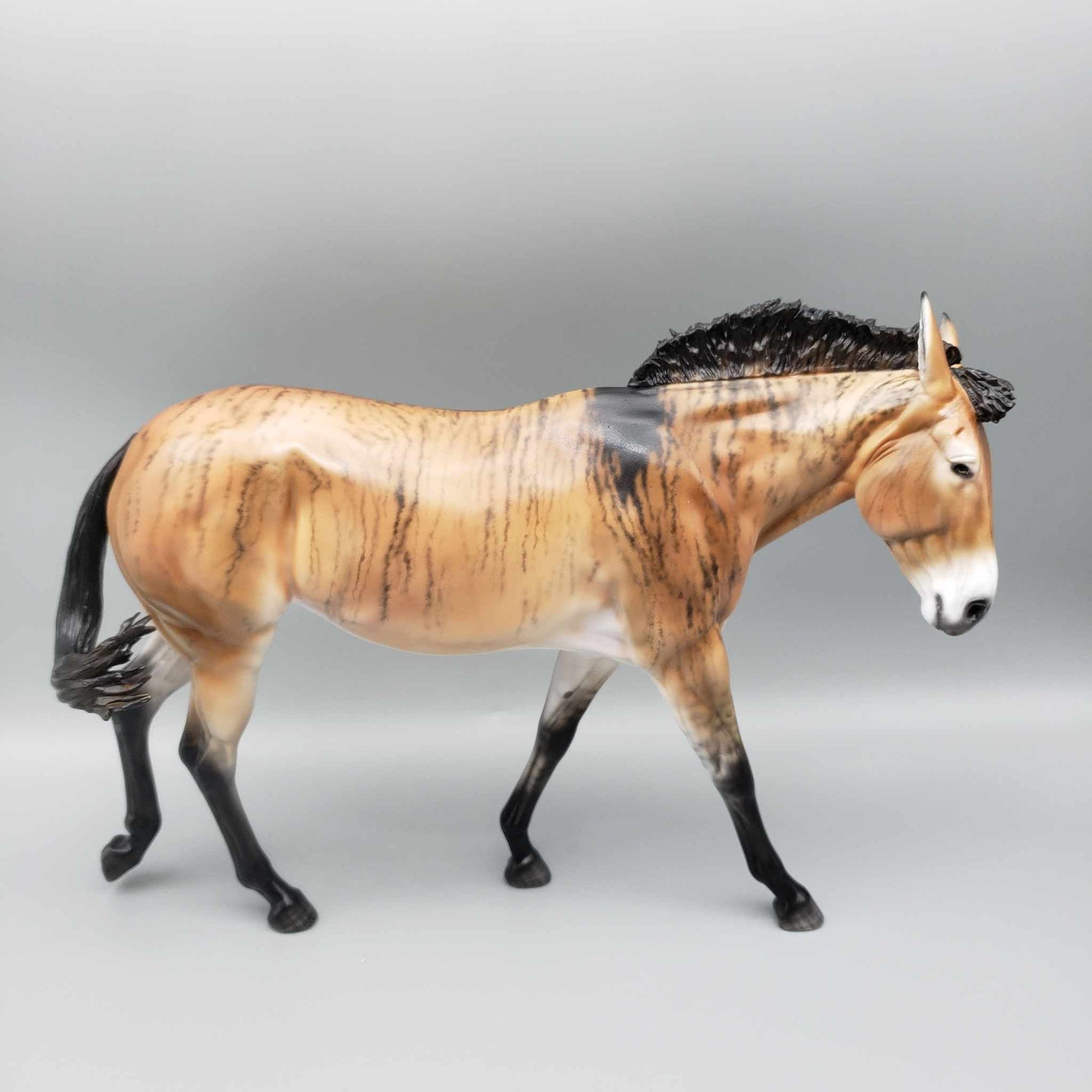 G.G.Grafitti OOAK Bay Dun Brindle Moly Mule By Myla Pearce Best Offers 10/16/23