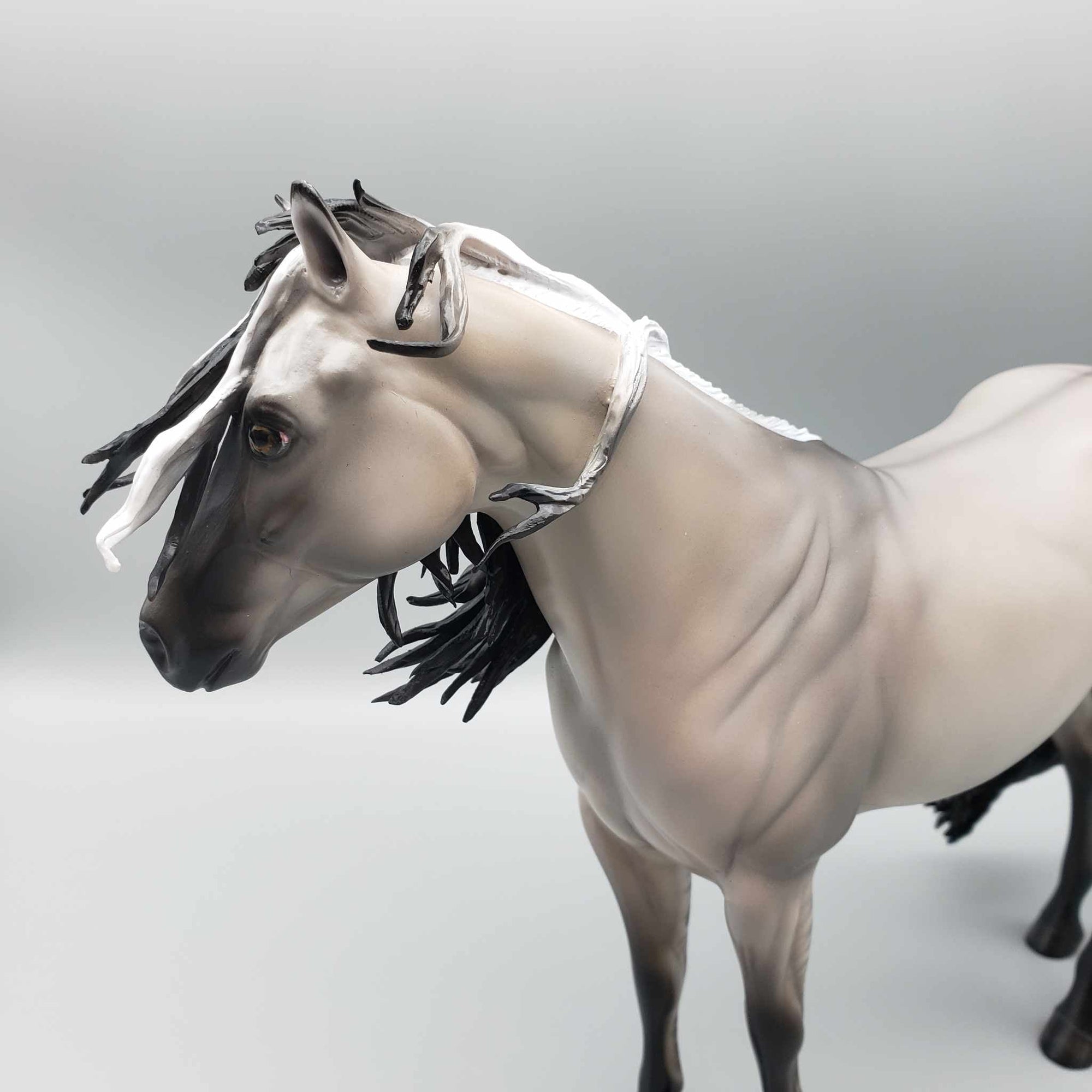 Lucky Stryke OOAK Grulla Ideal Stock Horse By Myla Pearce Best Offers 10/16/23