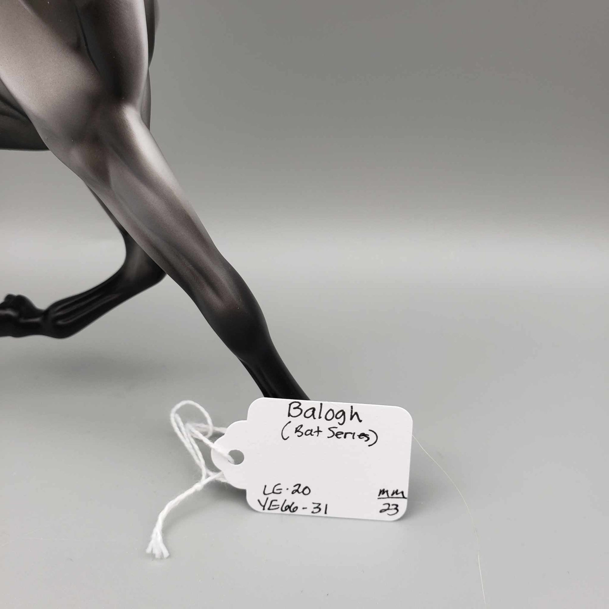 Balogh LE-18 (Bat Series) Halloween Deco Gray Yearling By Dawn Quick Moonlight Madness 2023 MM23