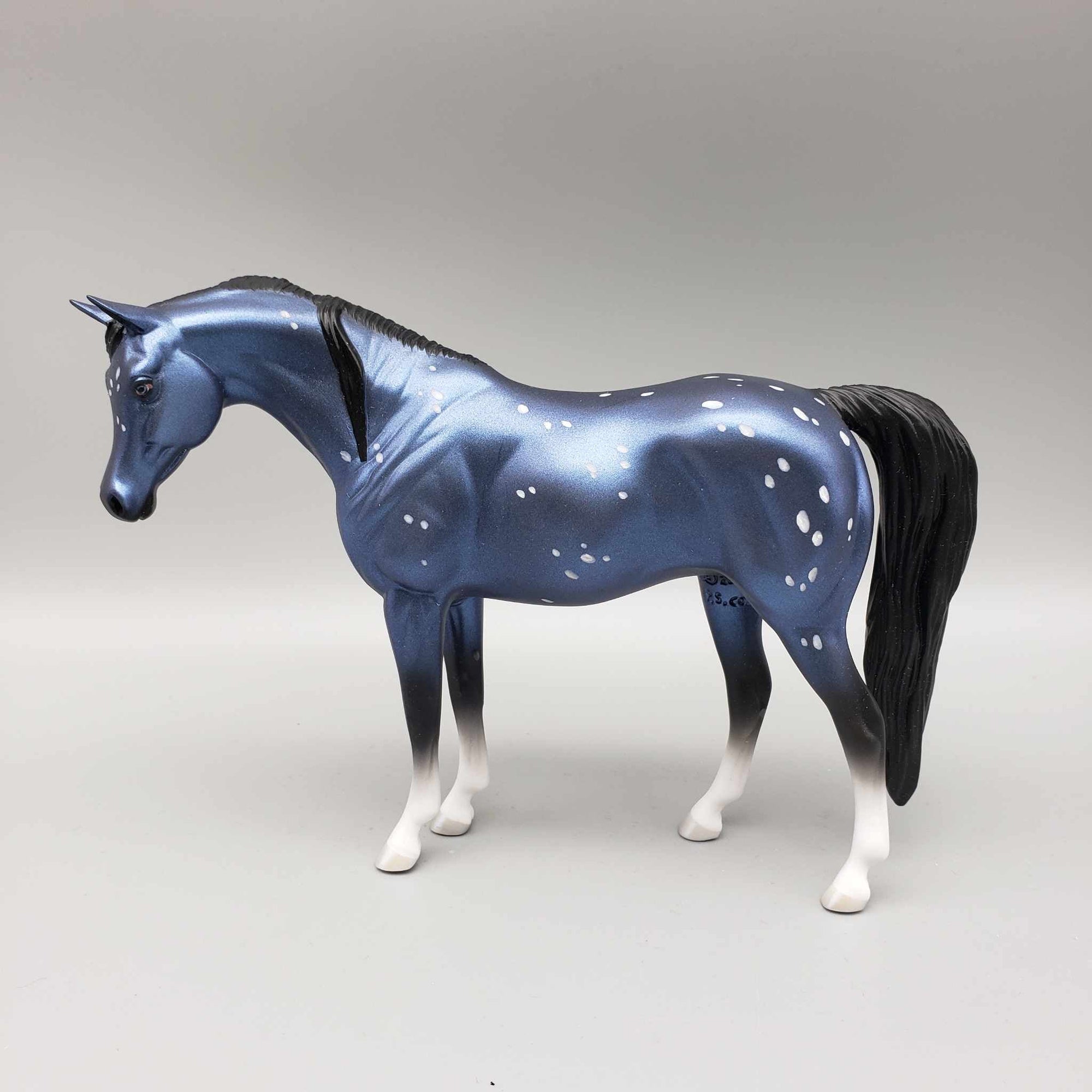 First Snow OOAK Deco Arabian Pebble By Ellen Robbins Holiday Sale HS23