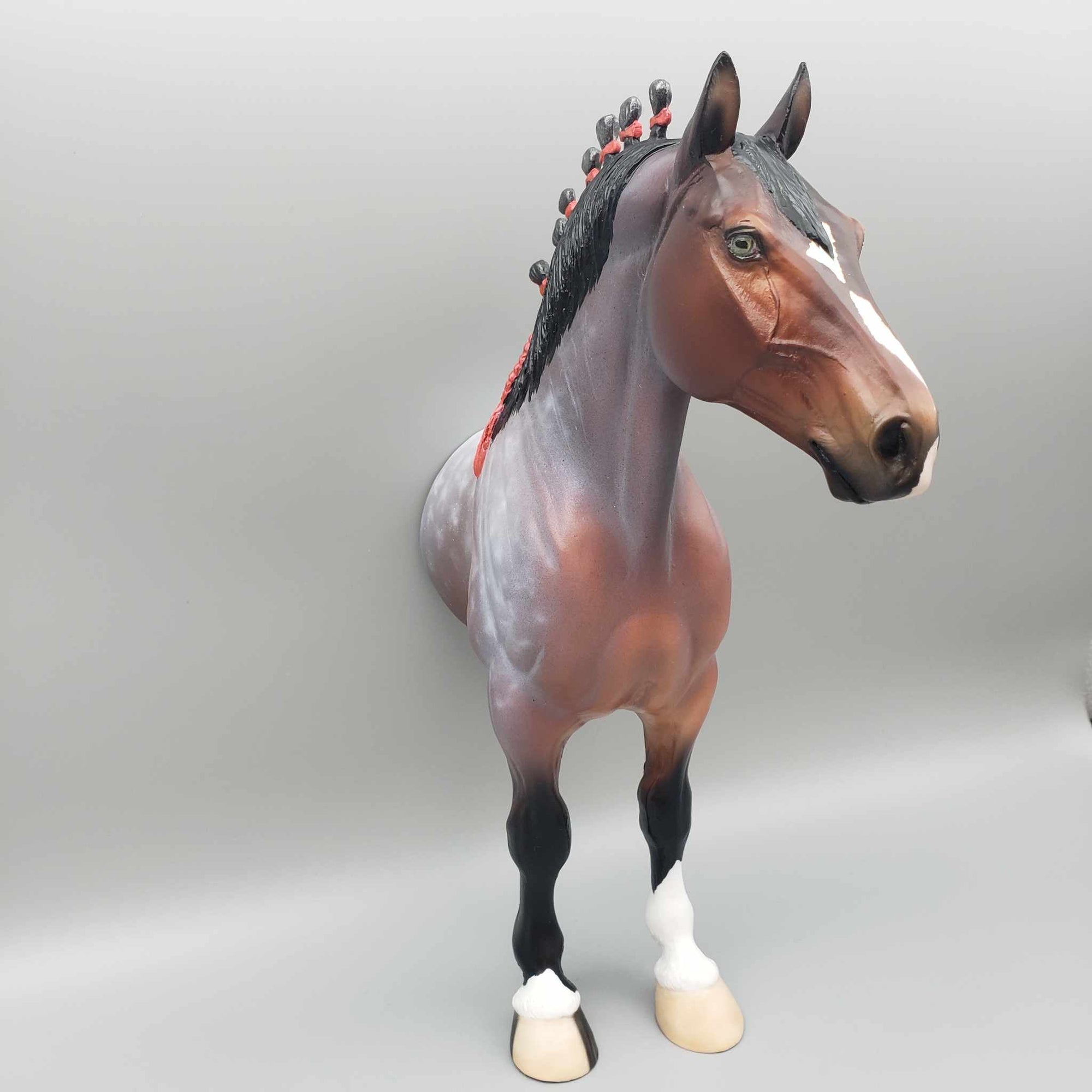 Ha' Penny OOAK Half Standing Draft Wall Decor By Ellen Robbins FALL FACEBOOK AUCTION Moonlight Madness 2023 MM23