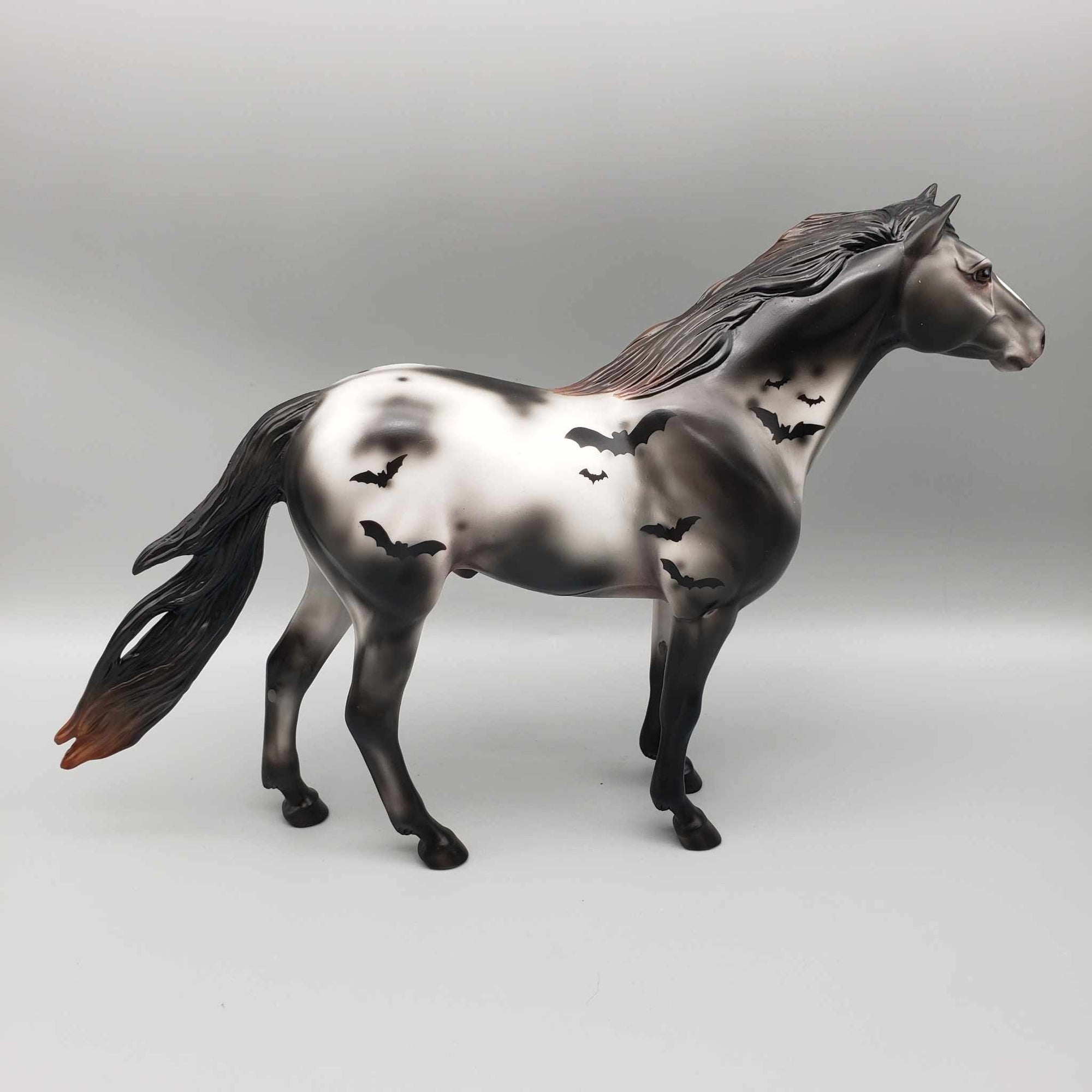 Bats All Folks OOAK Halloween Deco Bats Sky Mustang By Ashley Palmer Moonlight Madness 2023 MM23