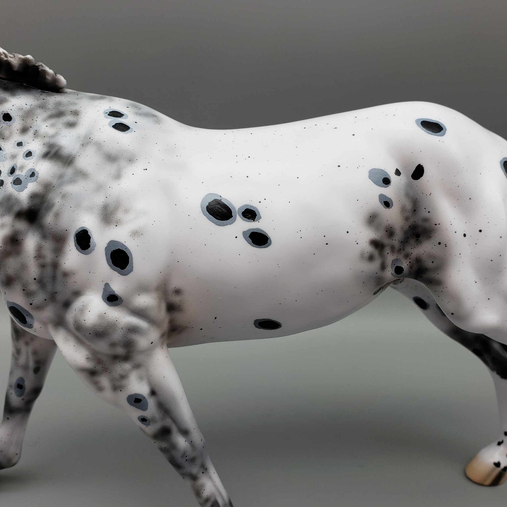 Stockings Fulla Coal OOAK Leopard Appaloosa By Ellen Robbins Holiday Best Offers 12/11/23