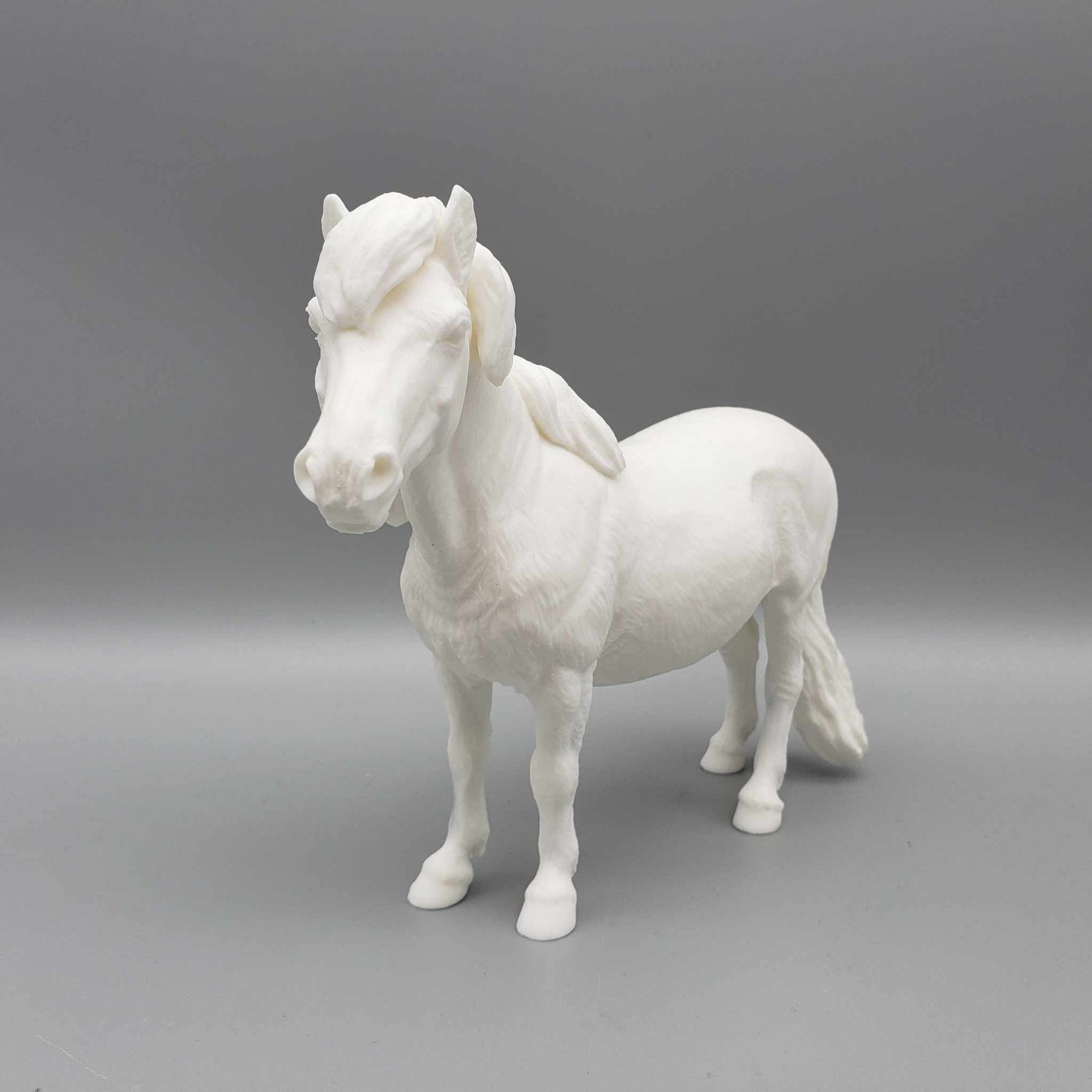 Trixie and Bebe - Pony Mare and Foal SET Resin