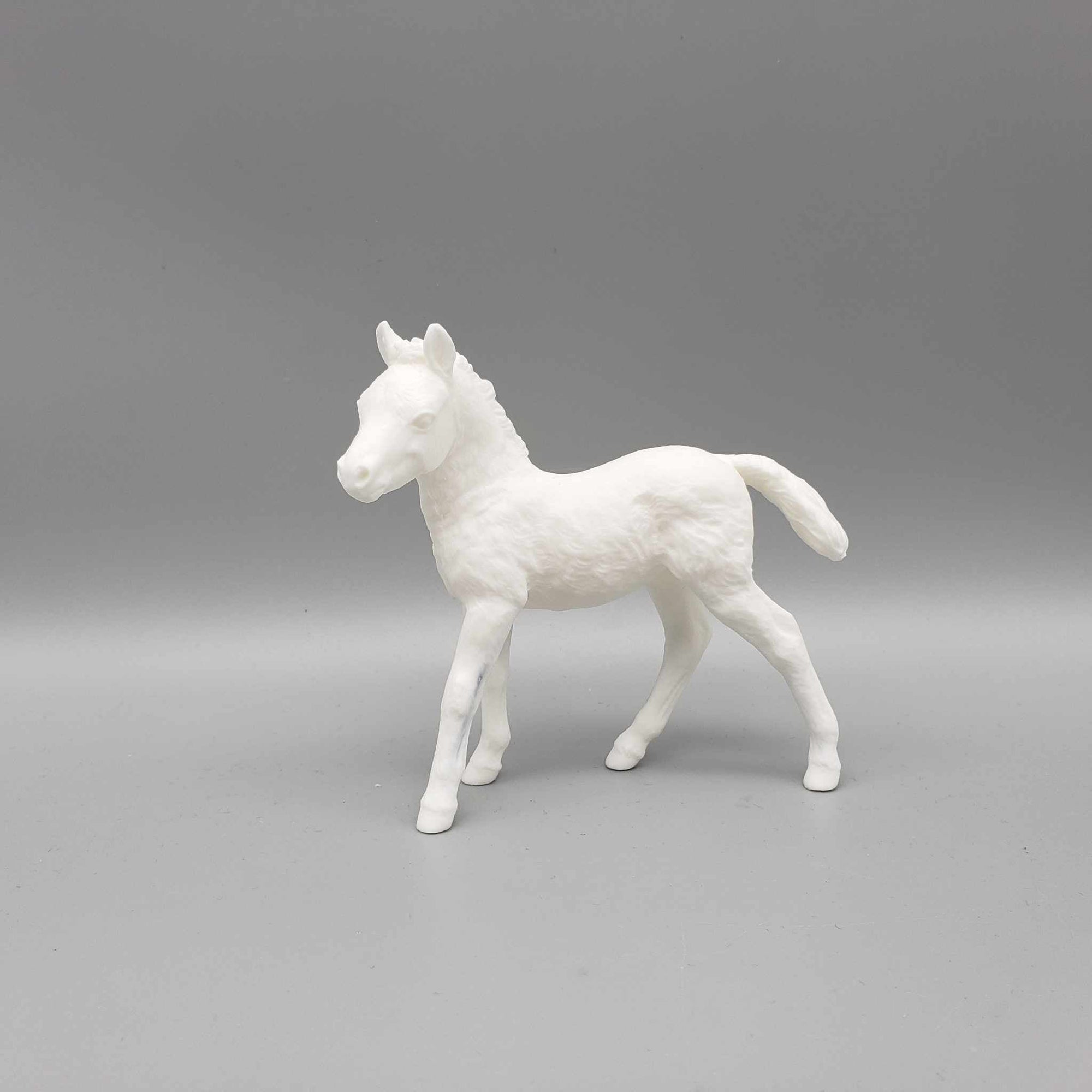 Trixie and Bebe - Pony Mare and Foal SET Resin