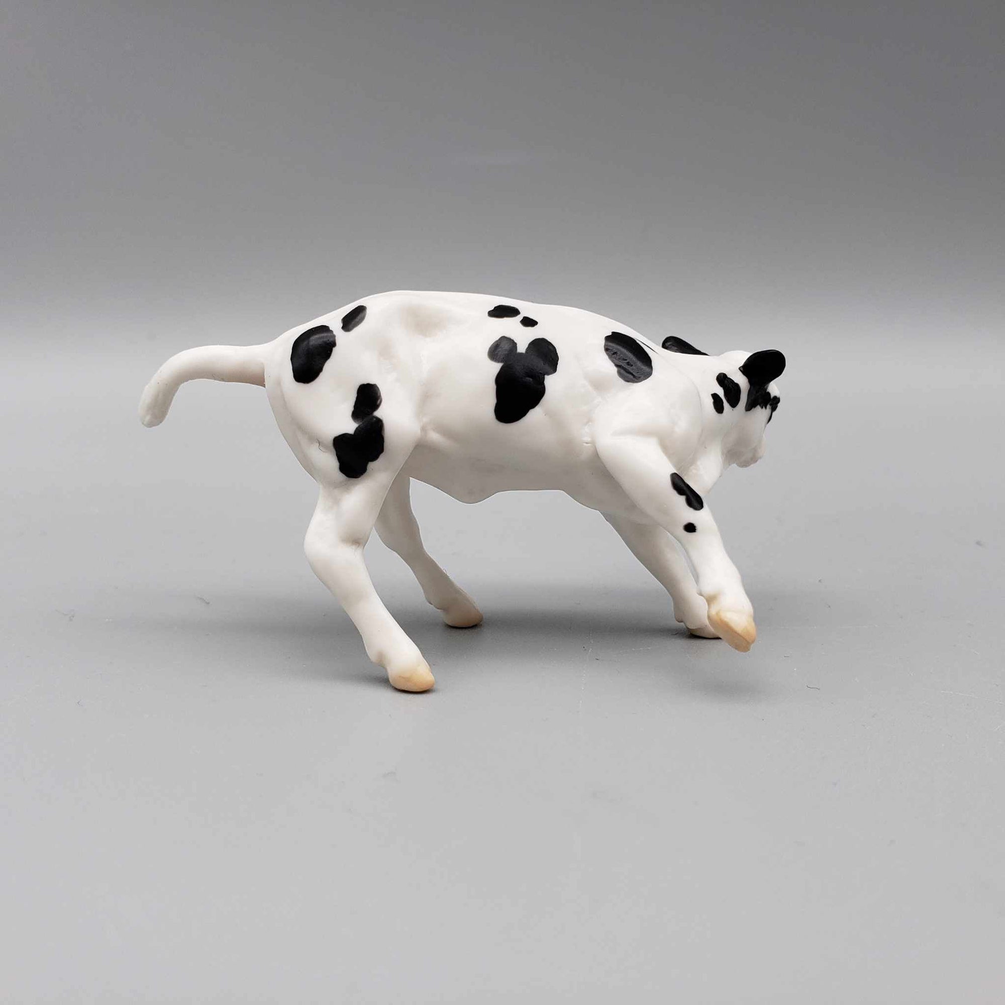 Uphi & Calf OOAK Neon Blue Blacklight Reactive Cutter & Alien Calf Chip LE-30 By Jess Hamill Moonlight Madness 2023 MM23