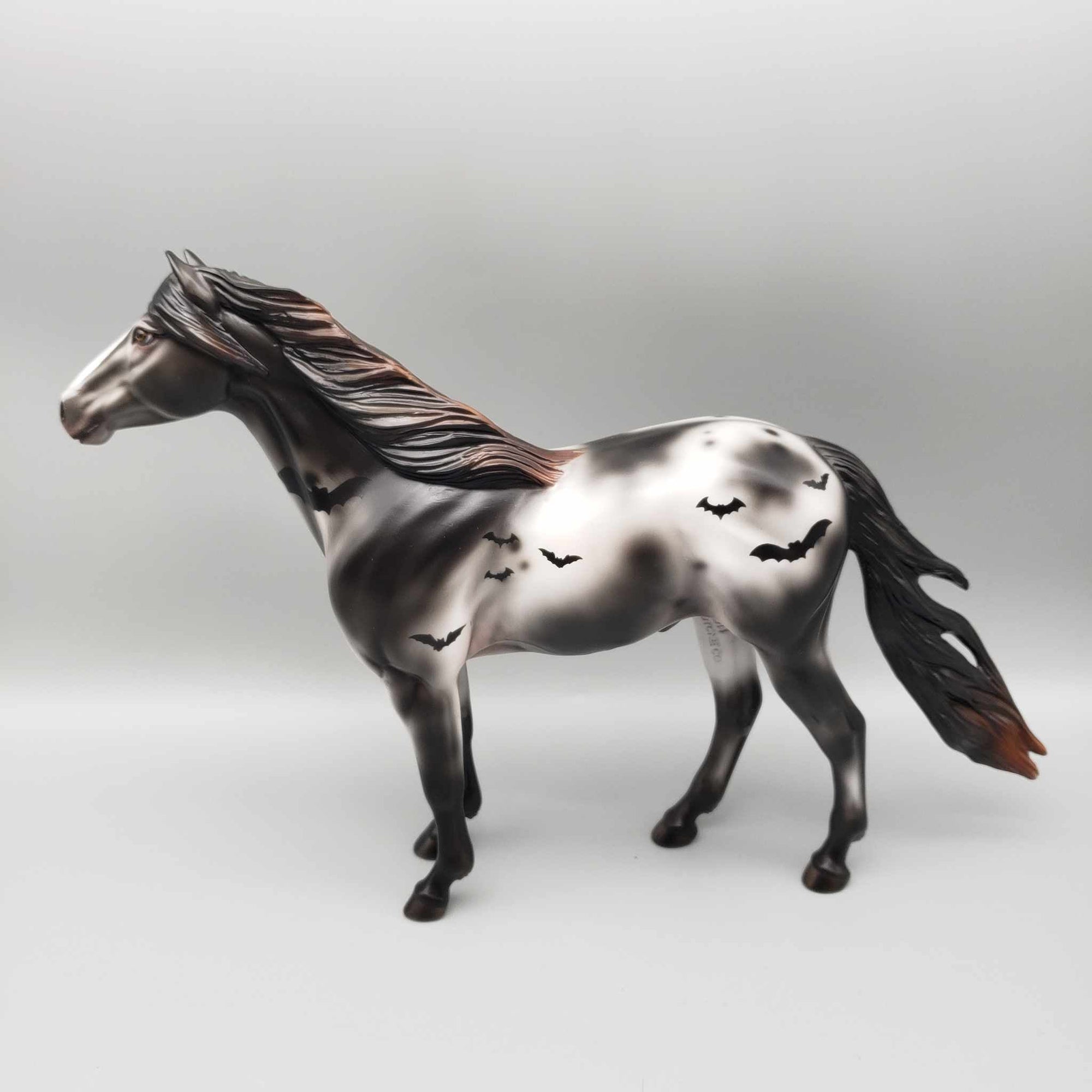 Bats All Folks OOAK Halloween Deco Bats Sky Mustang By Ashley Palmer Moonlight Madness 2023 MM23