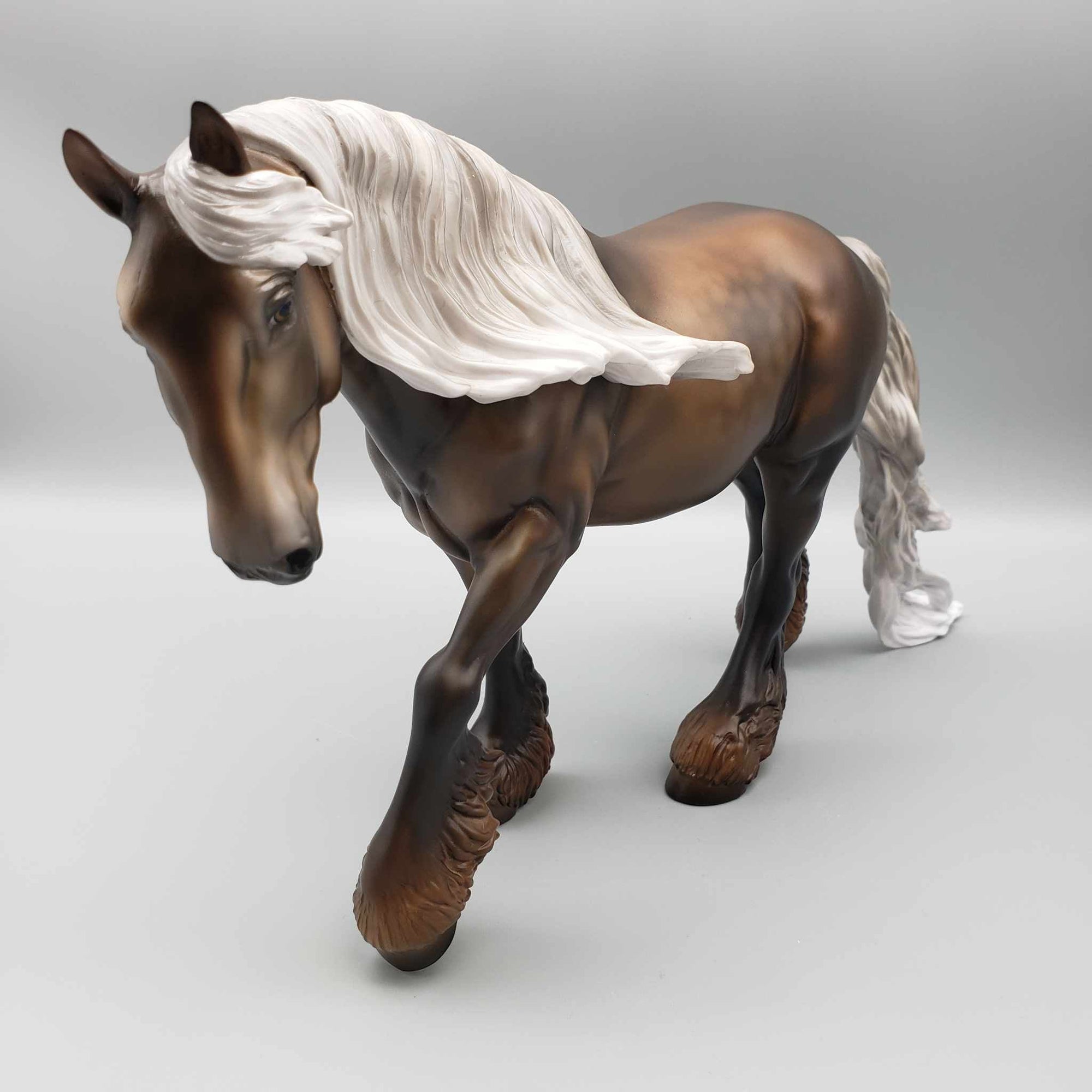 Firbolg OOAK Dappled Sooty Palamino Customized Irish Cobb ByJess Hamill Moonlight Madness 2023 MM23