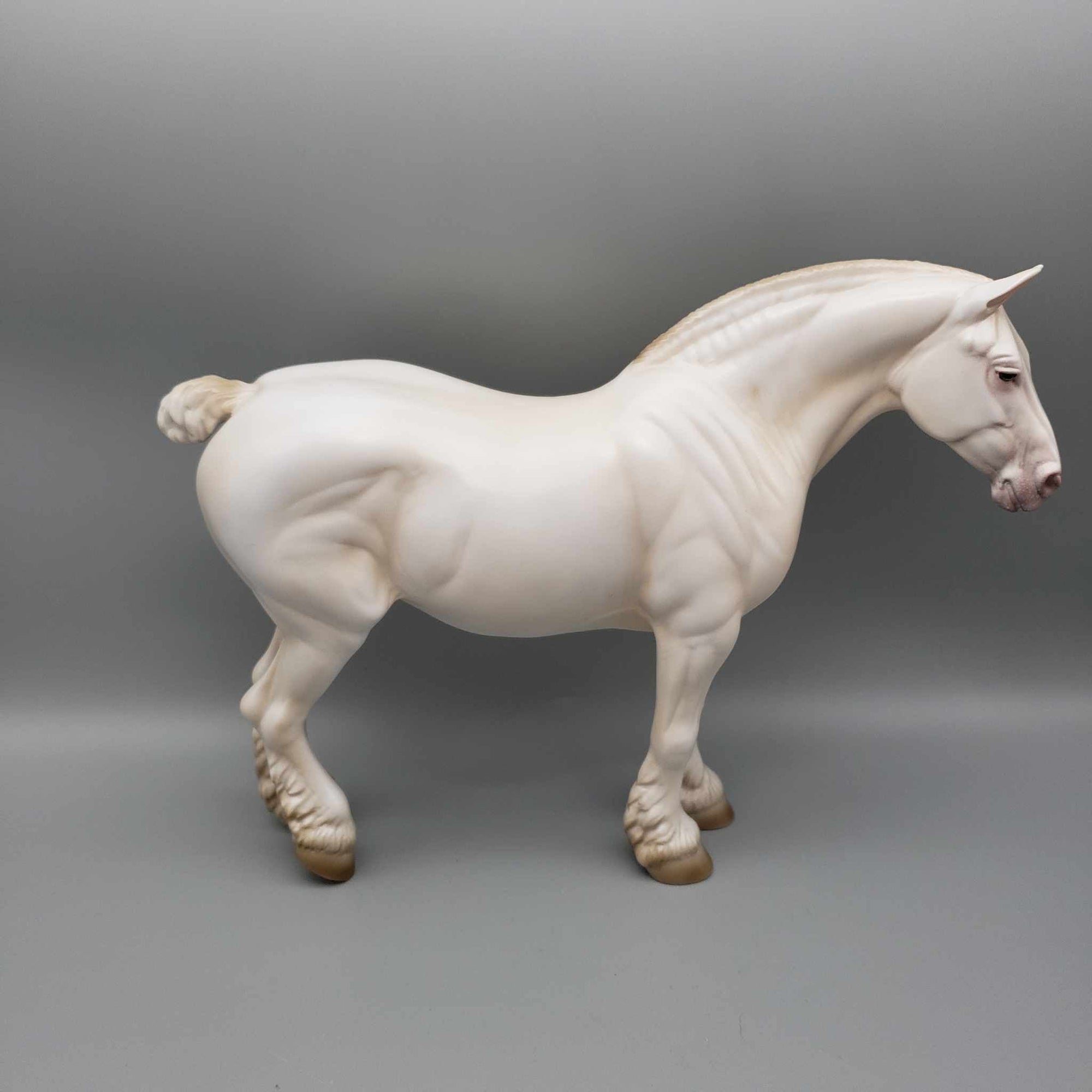 Golden Dawn OOAK Ivory Cream Champagne Etched Snip Heavy Draft By Ashley Palmer Moonlight Madness 2023 MM23