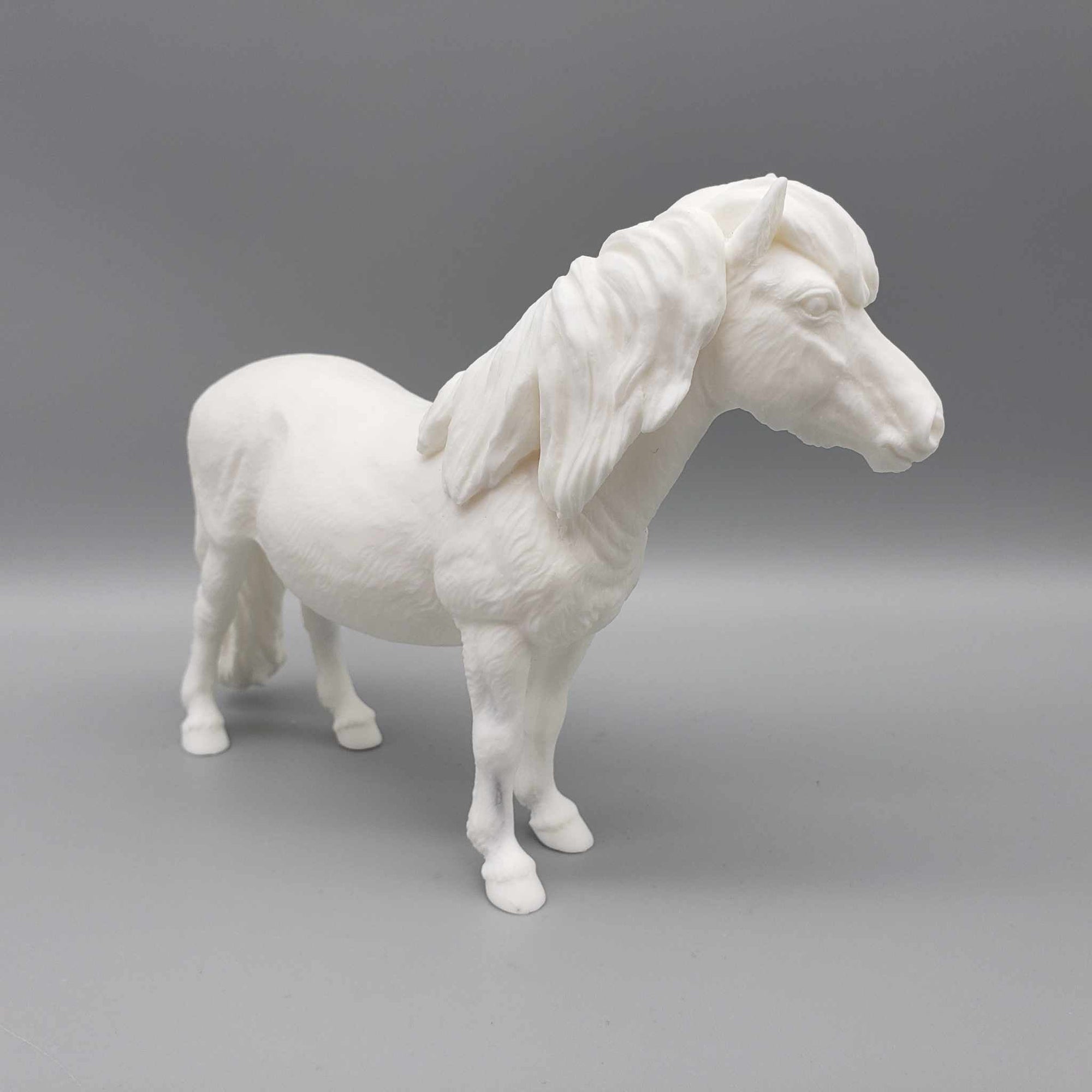 Trixie and Bebe - Pony Mare and Foal SET Resin