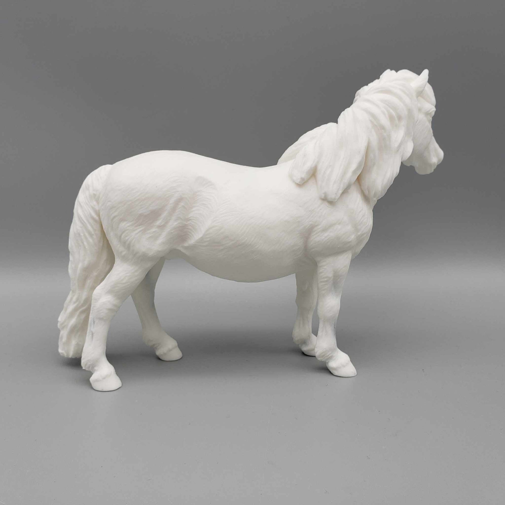 Trixie and Bebe - Pony Mare and Foal SET Resin