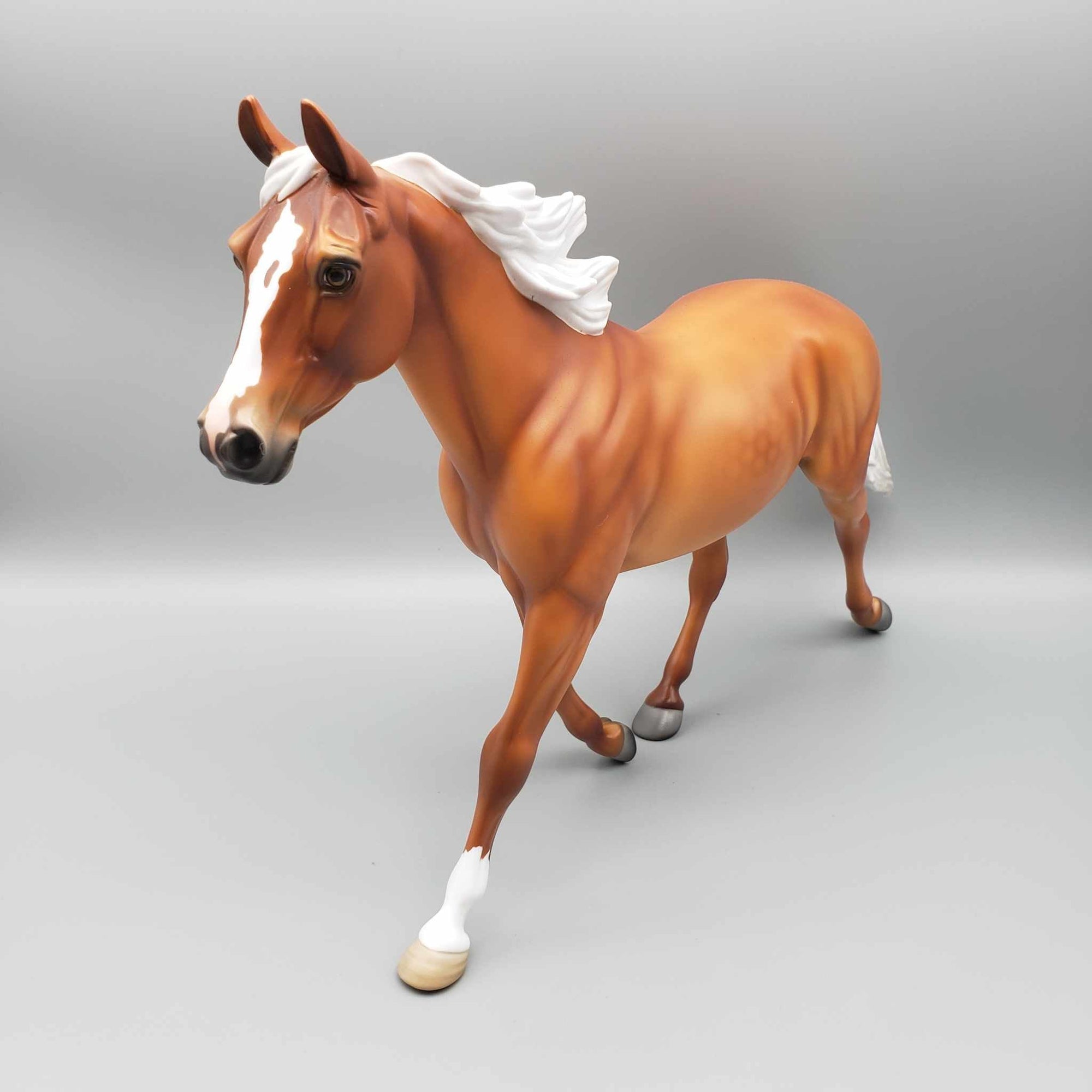 Fire Embers OOAK Flaxen Chestnut Palouse By Angela Marleau Holiday Sale HS23