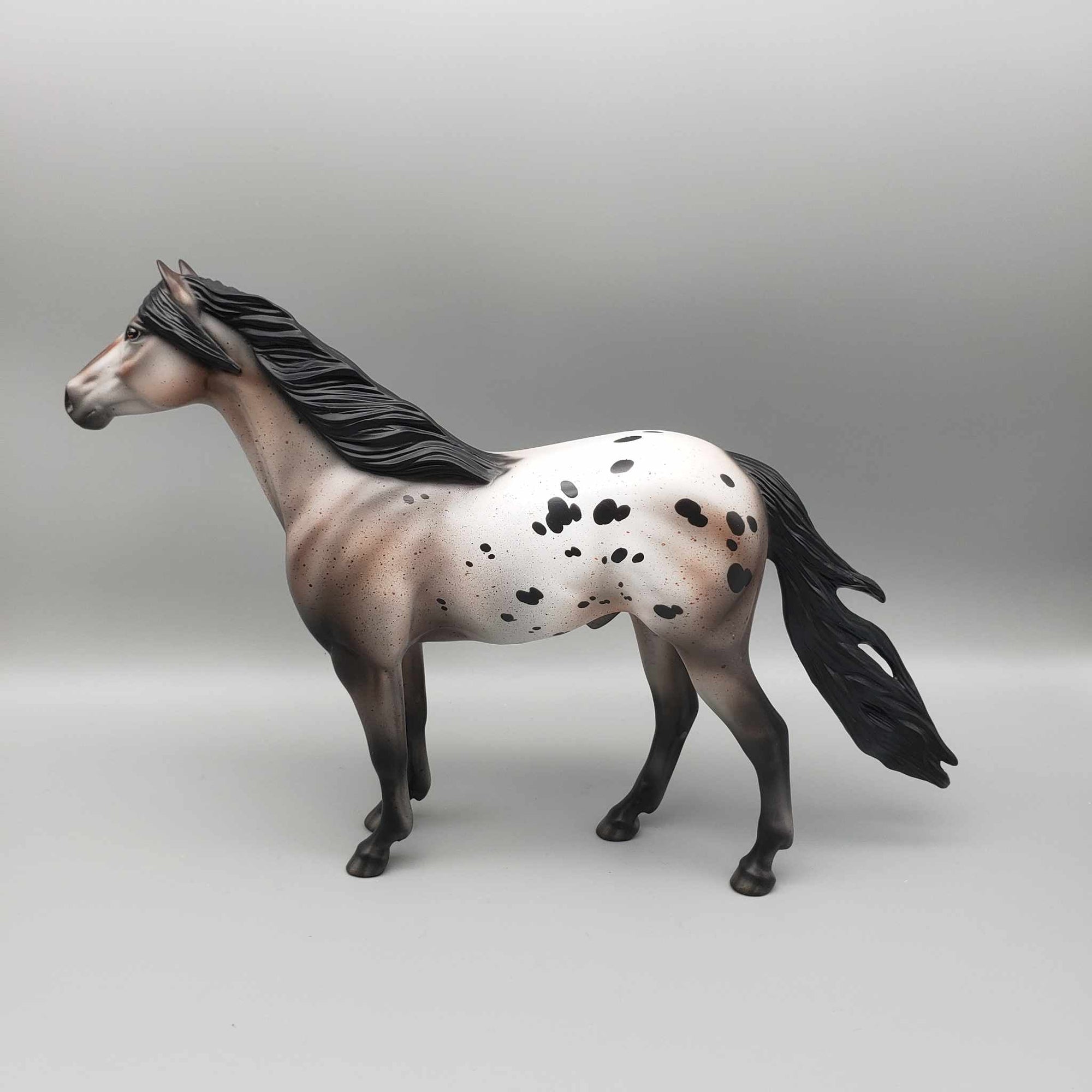 Wishes at Midnight OOAK Varnish Roan Mustang By Jess Hamill Holiday Sale HS23