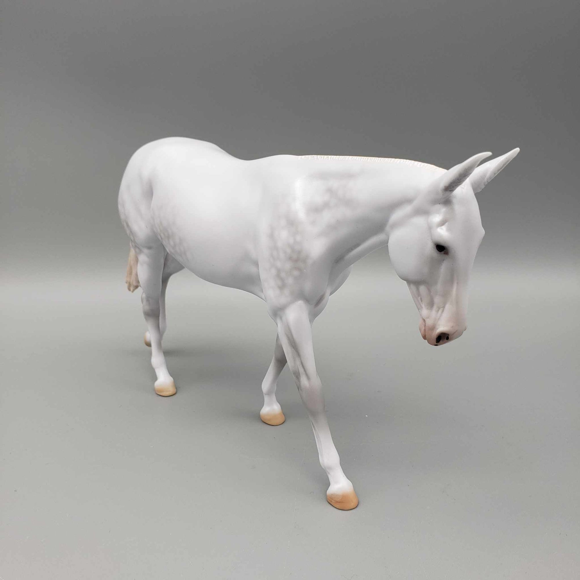 Snowball Limited Edition 22 Dapple Grey Pebble Mule Dinner Model for Holiday Event Dinner 2023 By Ellen Robbins Holiday Sale HS23