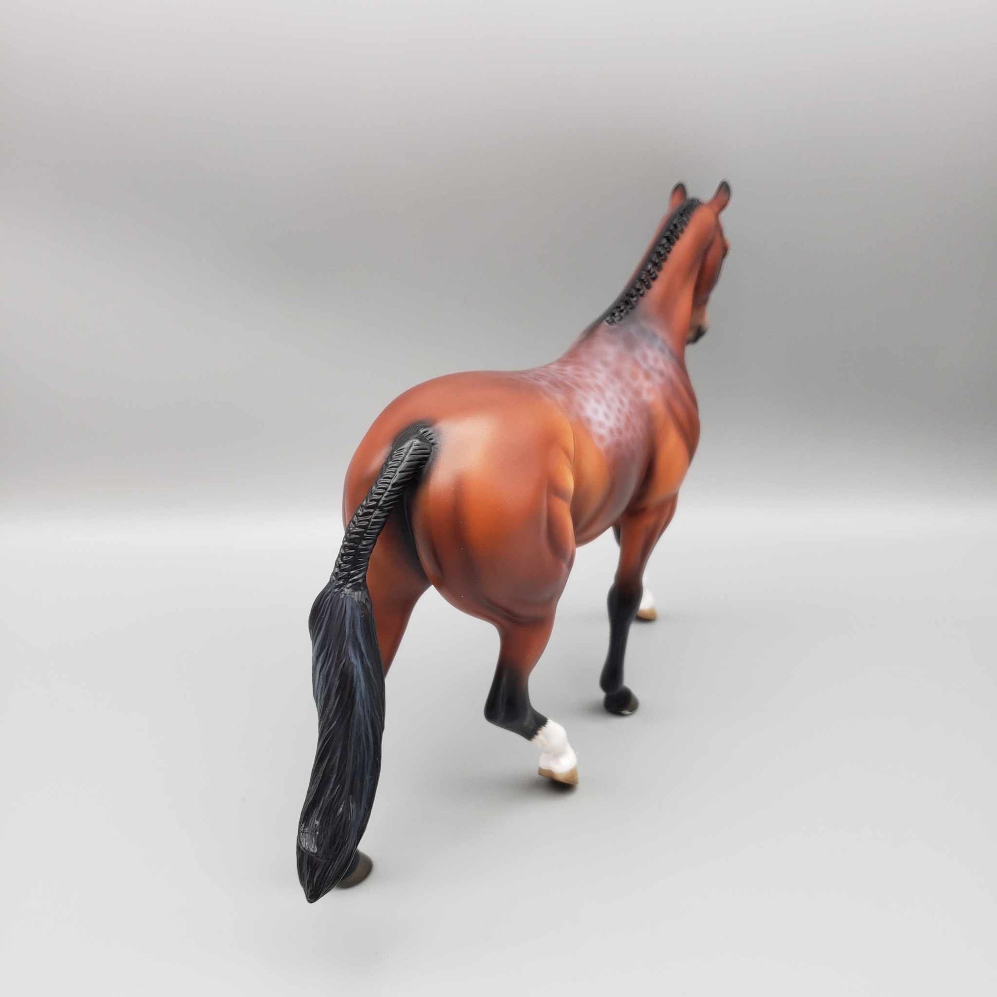 Honey Ham OOAK Reverse Dappled Bay Pony by Angela Marleau Holiday Sale HS23