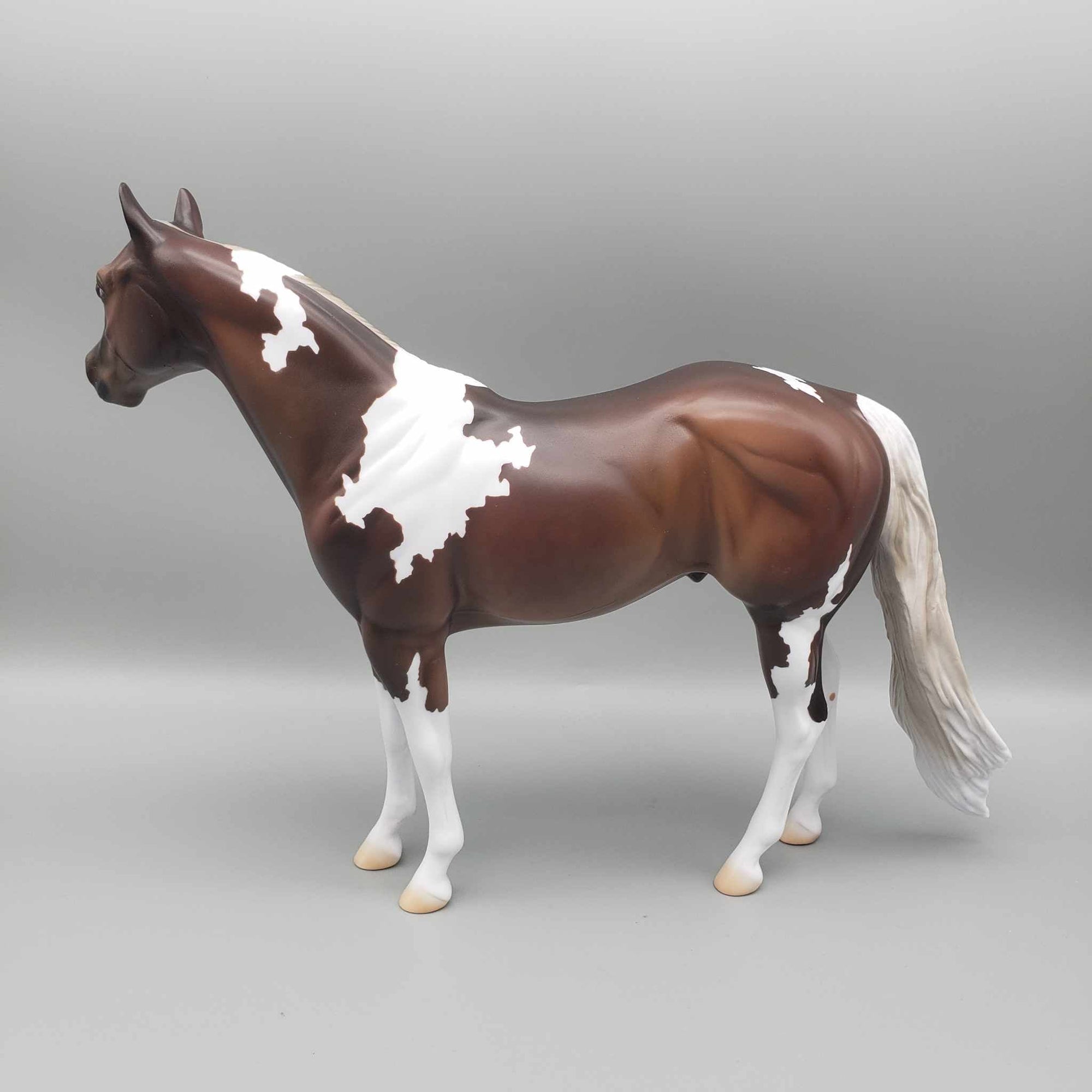 Chestnuts Crackling OOAK Flaxen Chestnut ISH By Jess Hamill Holiday Sale HS23