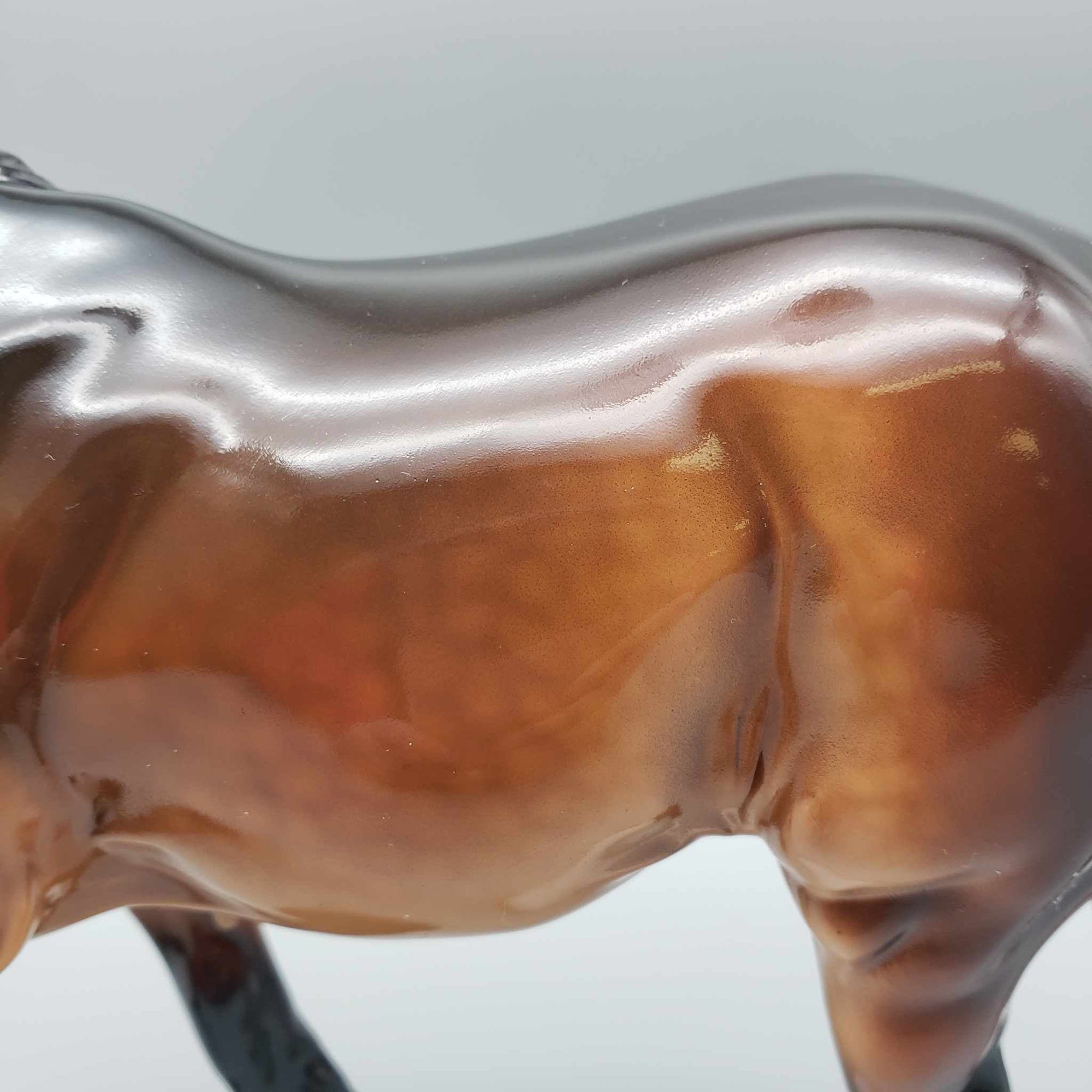 Maddox OOAK Dappled Bay Irish Cob By Caroline Boydston