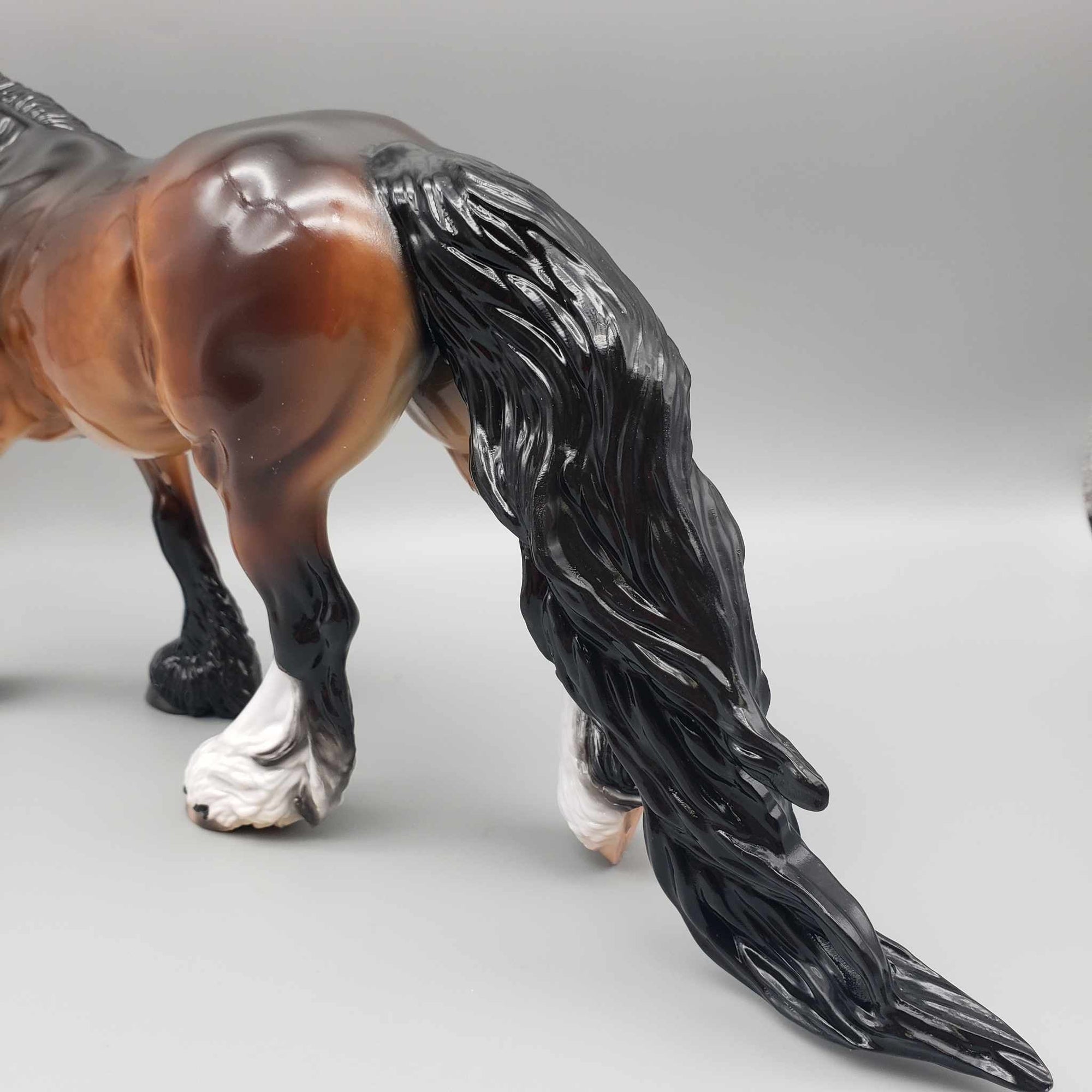 Maddox OOAK Dappled Bay Irish Cob By Caroline Boydston