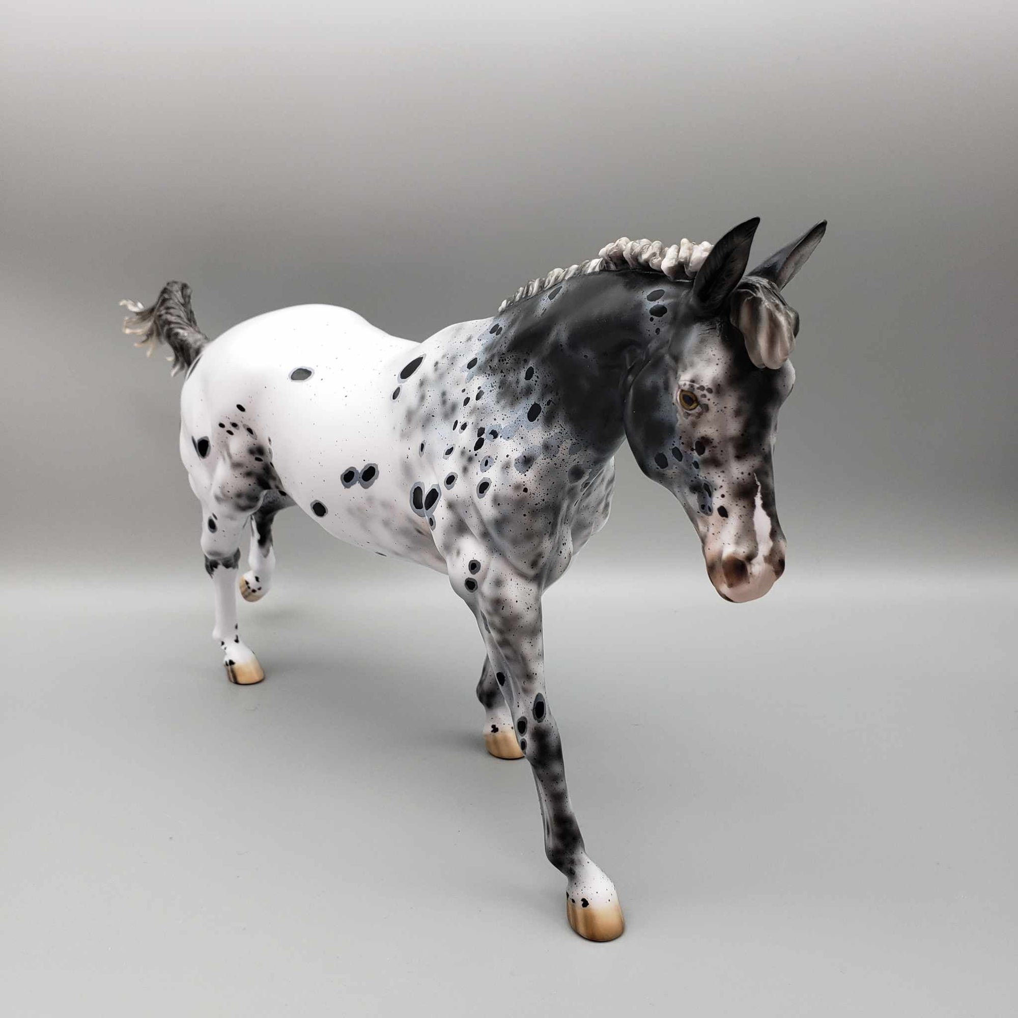 Stockings Fulla Coal OOAK Leopard Appaloosa By Ellen Robbins Holiday Best Offers 12/11/23