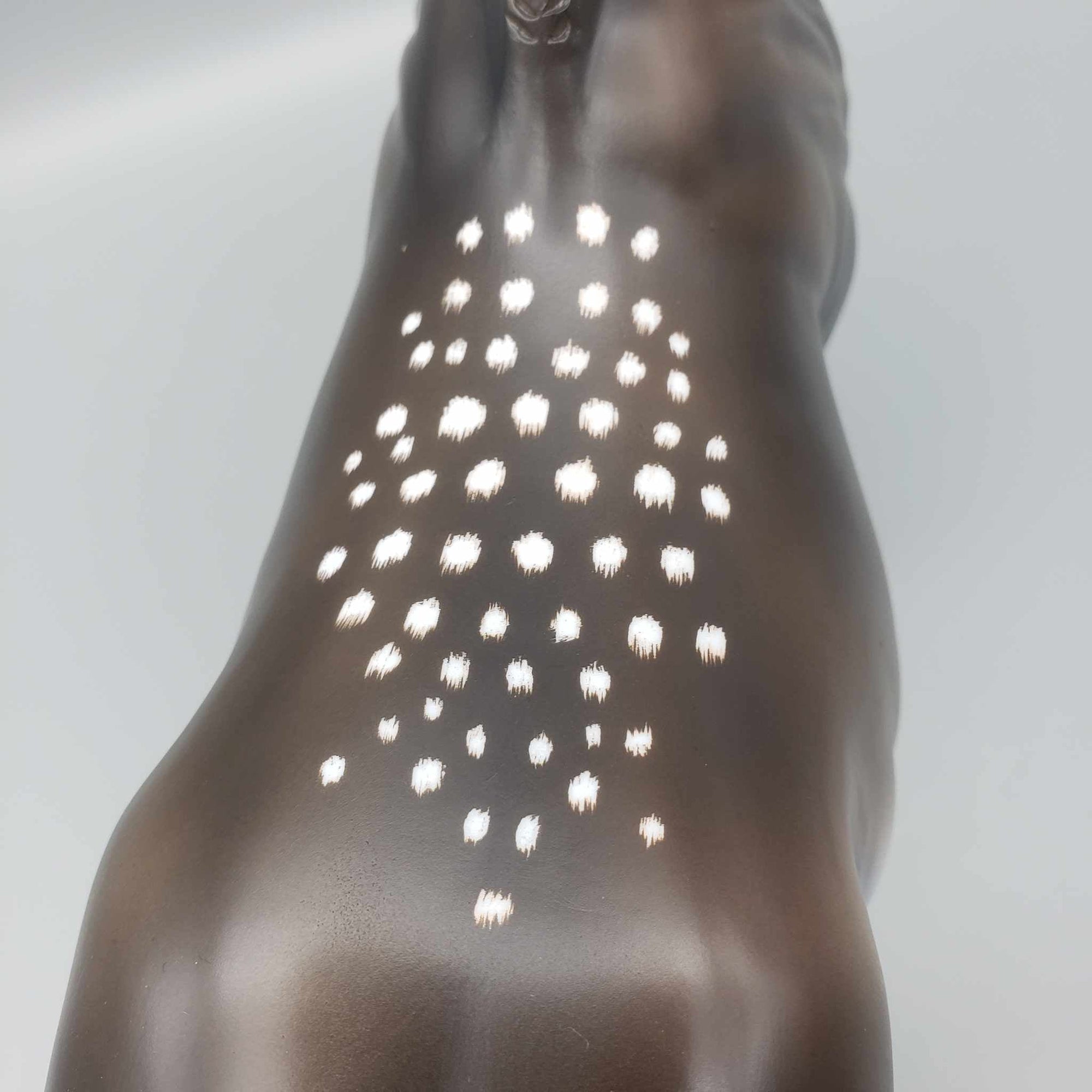 Fawncy OOAK Liver Chestnut Deco Inspired By Deer Draft By Ashley Palmer Holiday Sale HS23