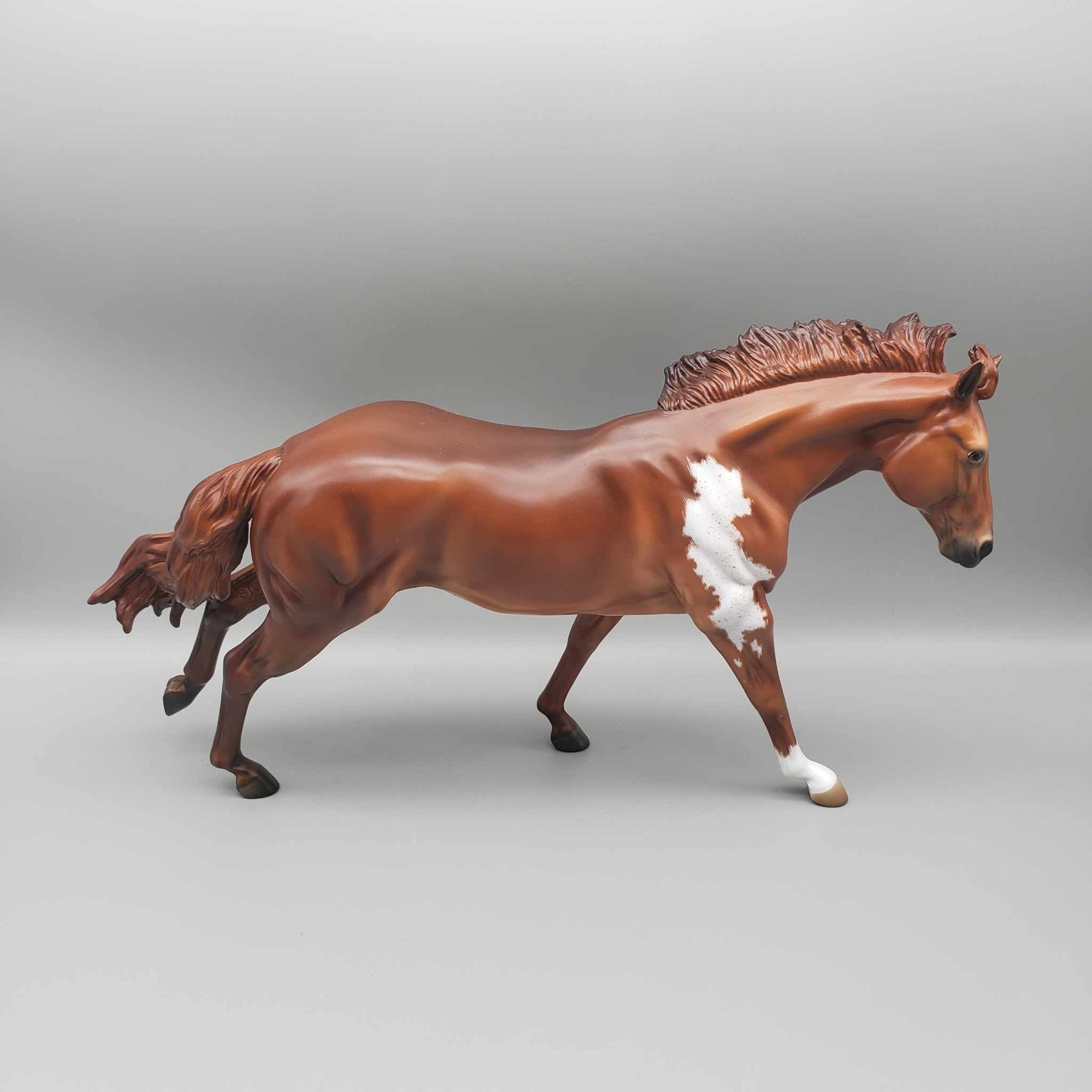 Carmel Cocoa Coffee OOAK Chestnut with Somatic Mutation By Angela Marleau Holiday Sale HS23