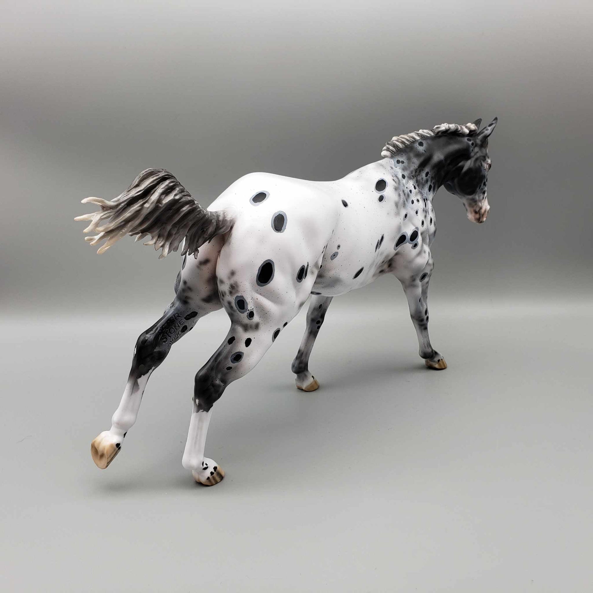 Stockings Fulla Coal OOAK Leopard Appaloosa By Ellen Robbins Holiday Best Offers 12/11/23