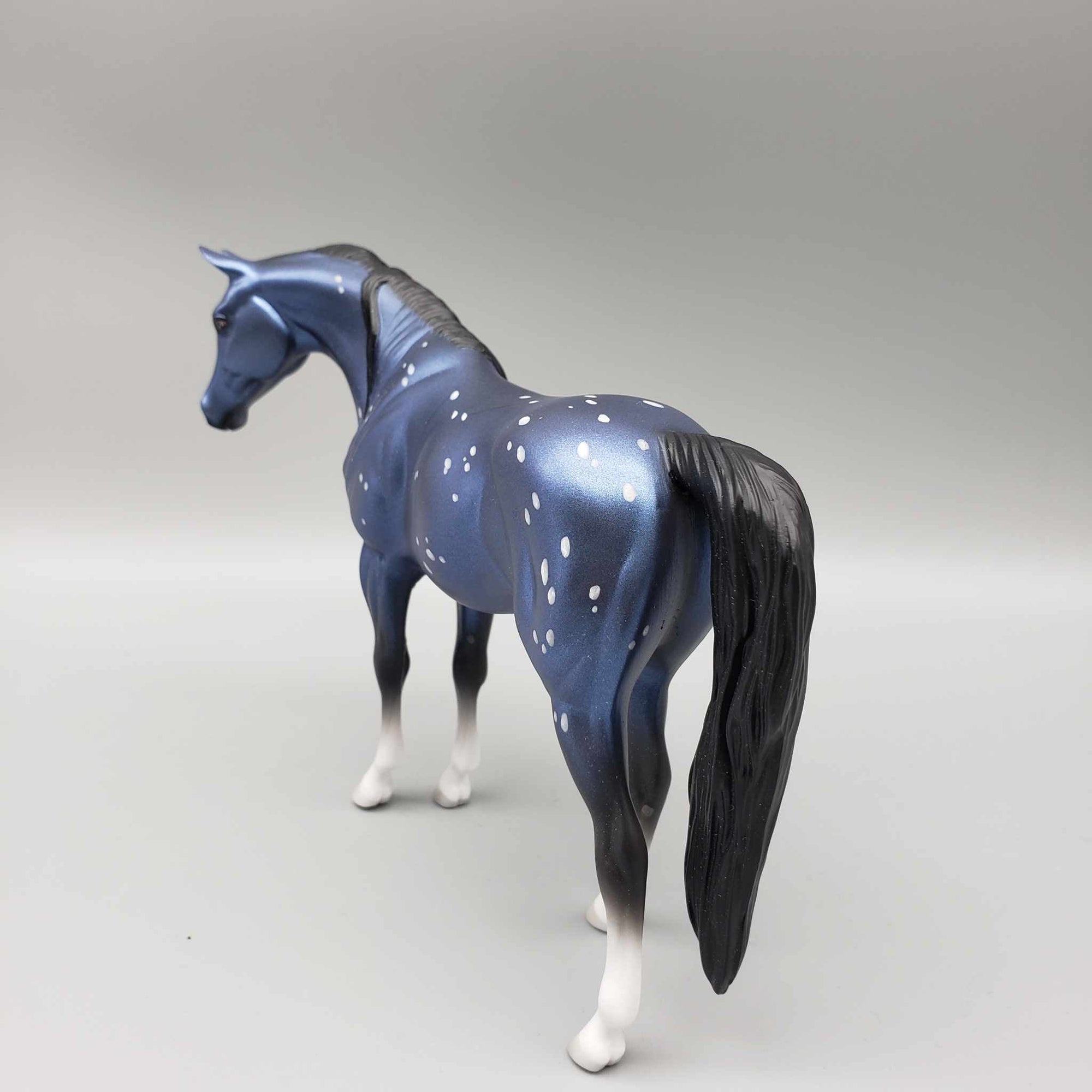 First Snow OOAK Deco Arabian Pebble By Ellen Robbins Holiday Sale HS23