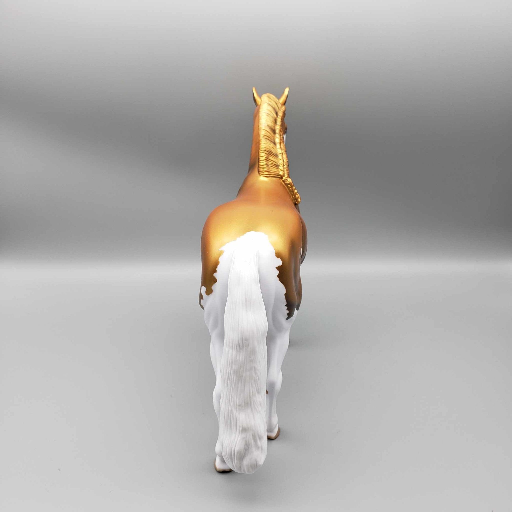 Golden Wishes OOAK Gold Deco Andalusian By Angela Marleau New Year Sales Collection NY23