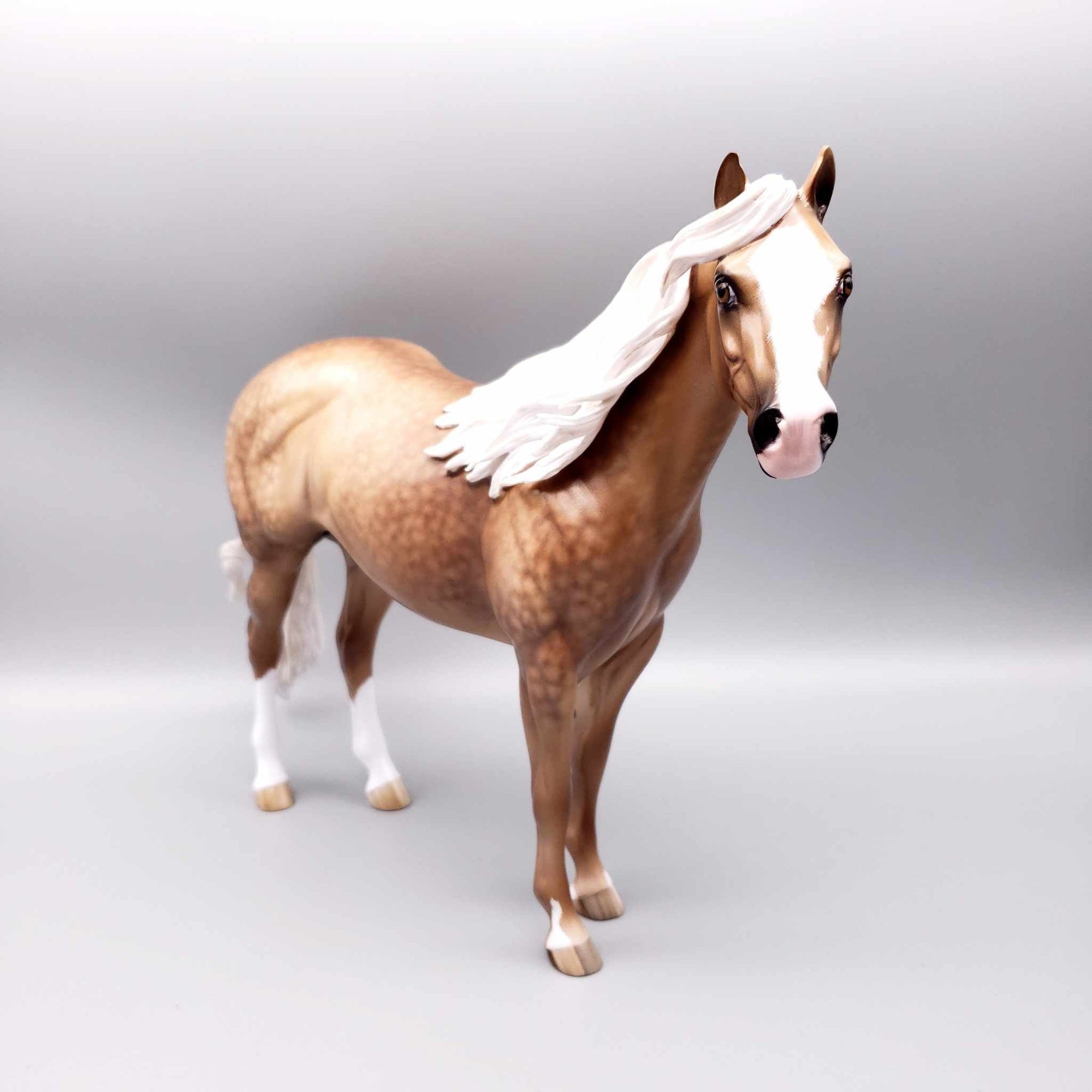 Hank OOAK Dappled Palomino ISH By Sheryl Leisure Best Offer 12/18/23