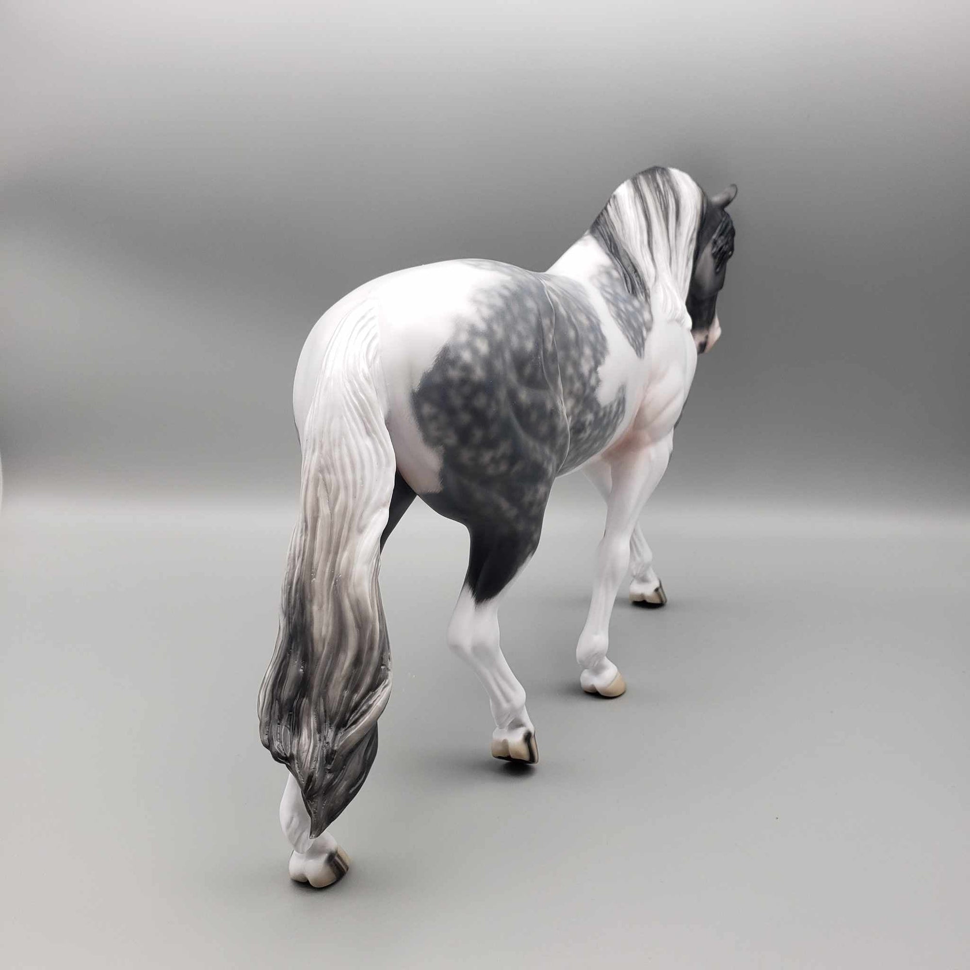 Blaidd OOAK Grey Tobiano Irish Draught By Jess Hamill Best Offer 1/7/24