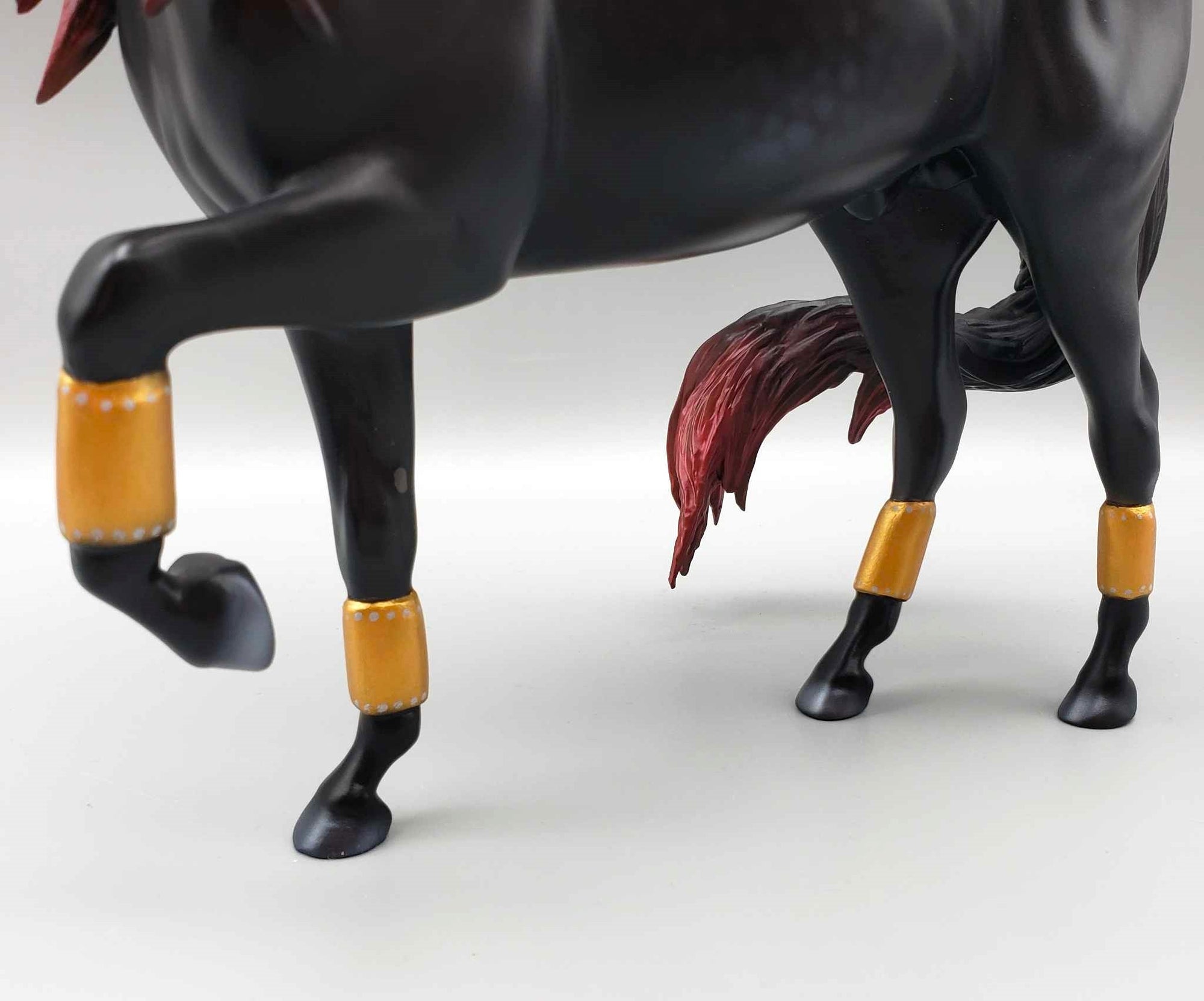 Affinity OOAK Black and Red Winged Andalusian By Carrie Keller Best Offers 12/26/23