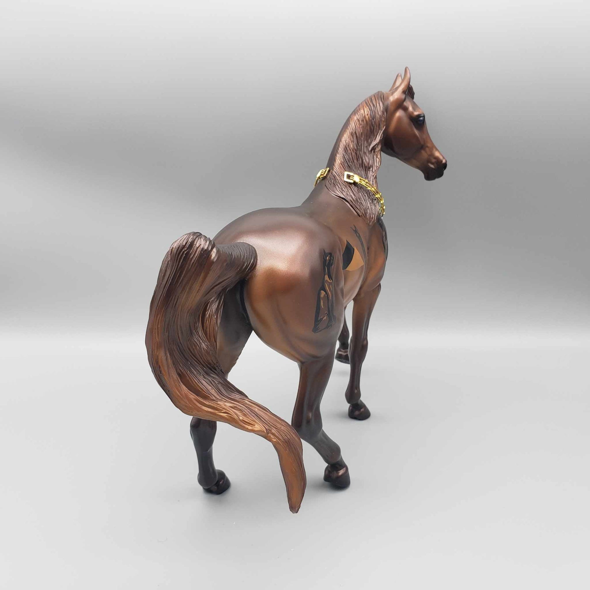 Francet V OOAK Egyptian Cat Decorator Arab Mare Set By Caroline Boydston