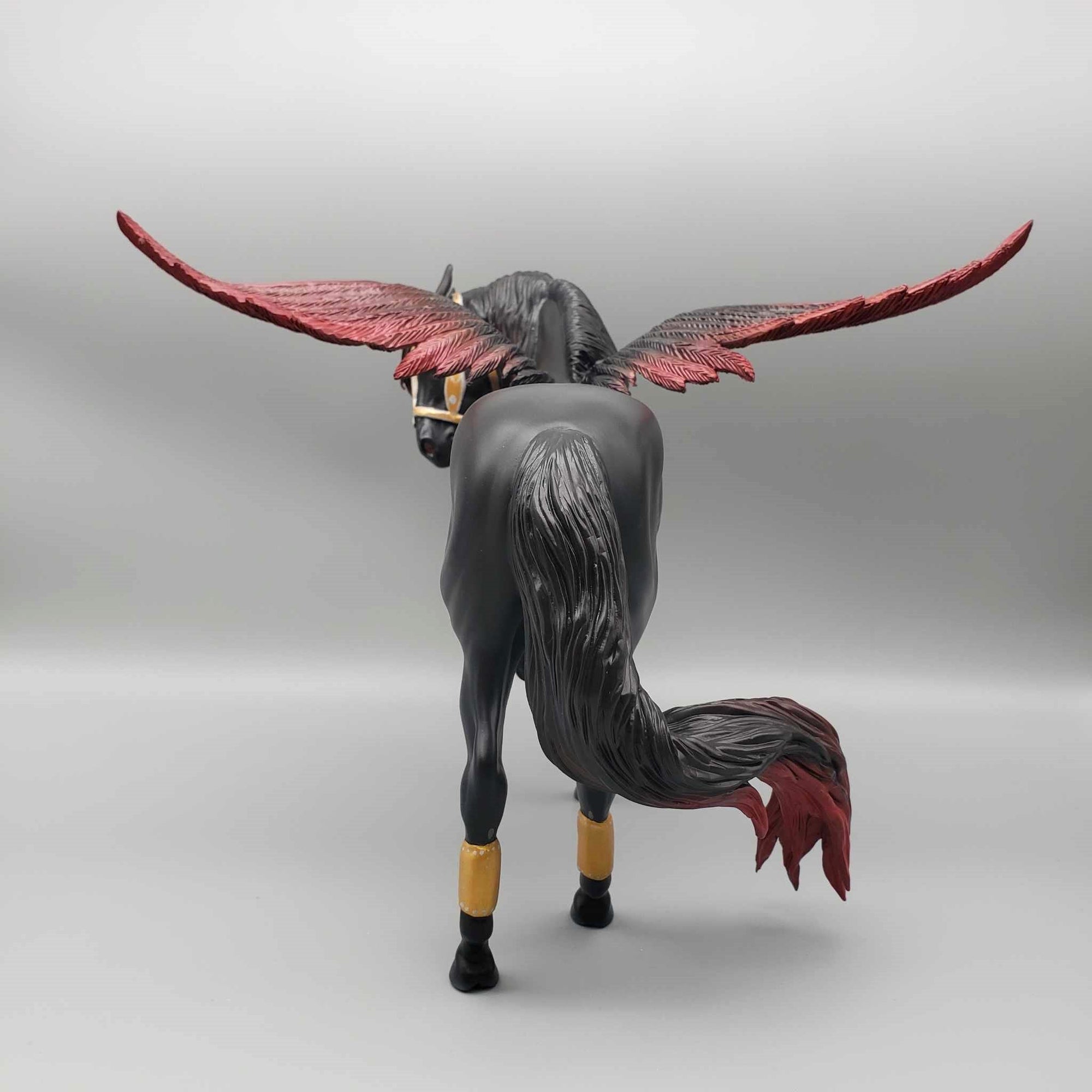 Affinity OOAK Black and Red Winged Andalusian By Carrie Keller Best Offers 12/26/23